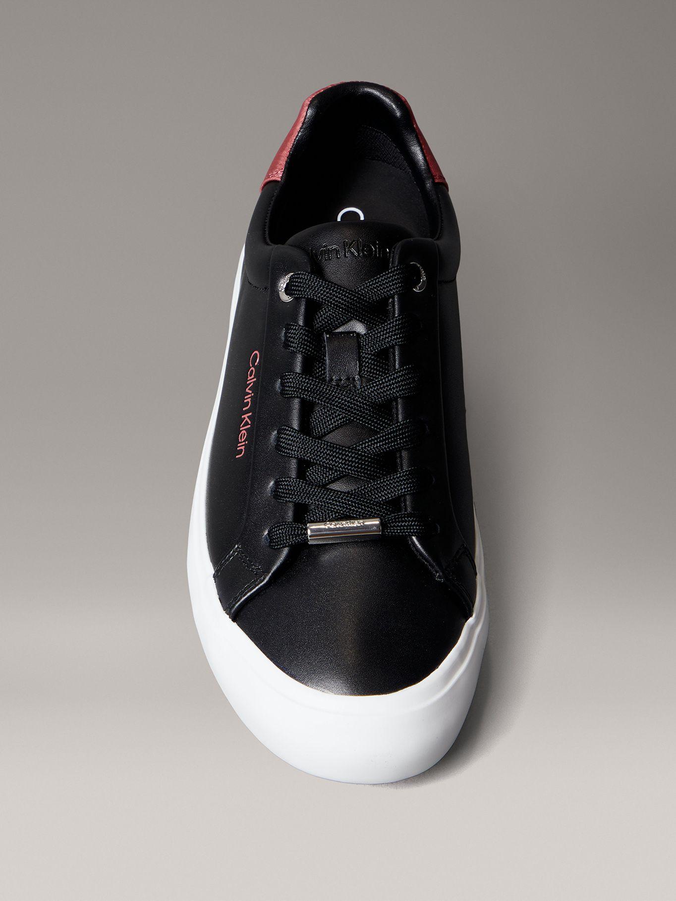 Zapatillas con Logo Grabado Negro Calvin Klein Mujer-2