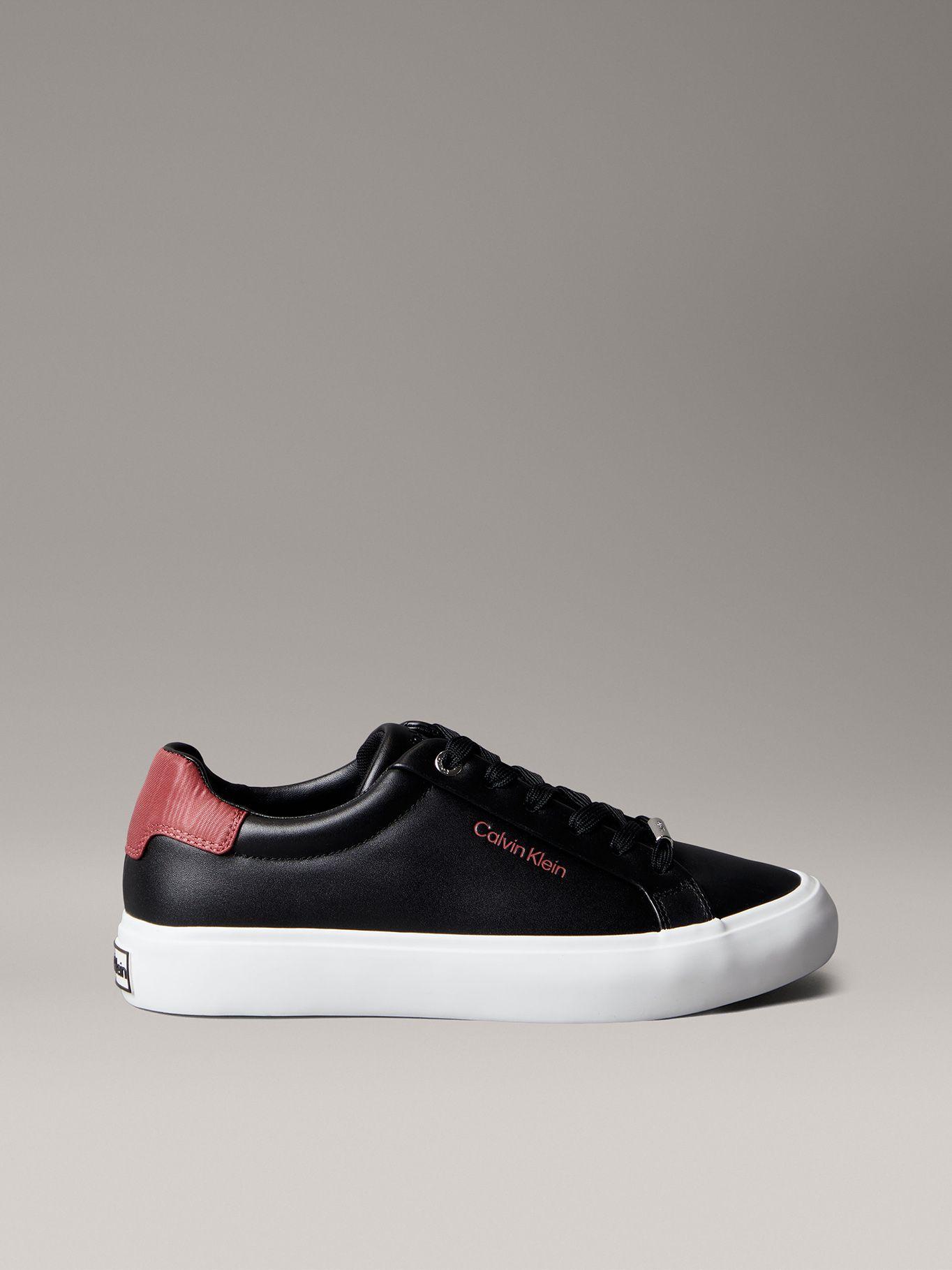 Zapatillas con Logo Grabado Negro Calvin Klein Mujer-4