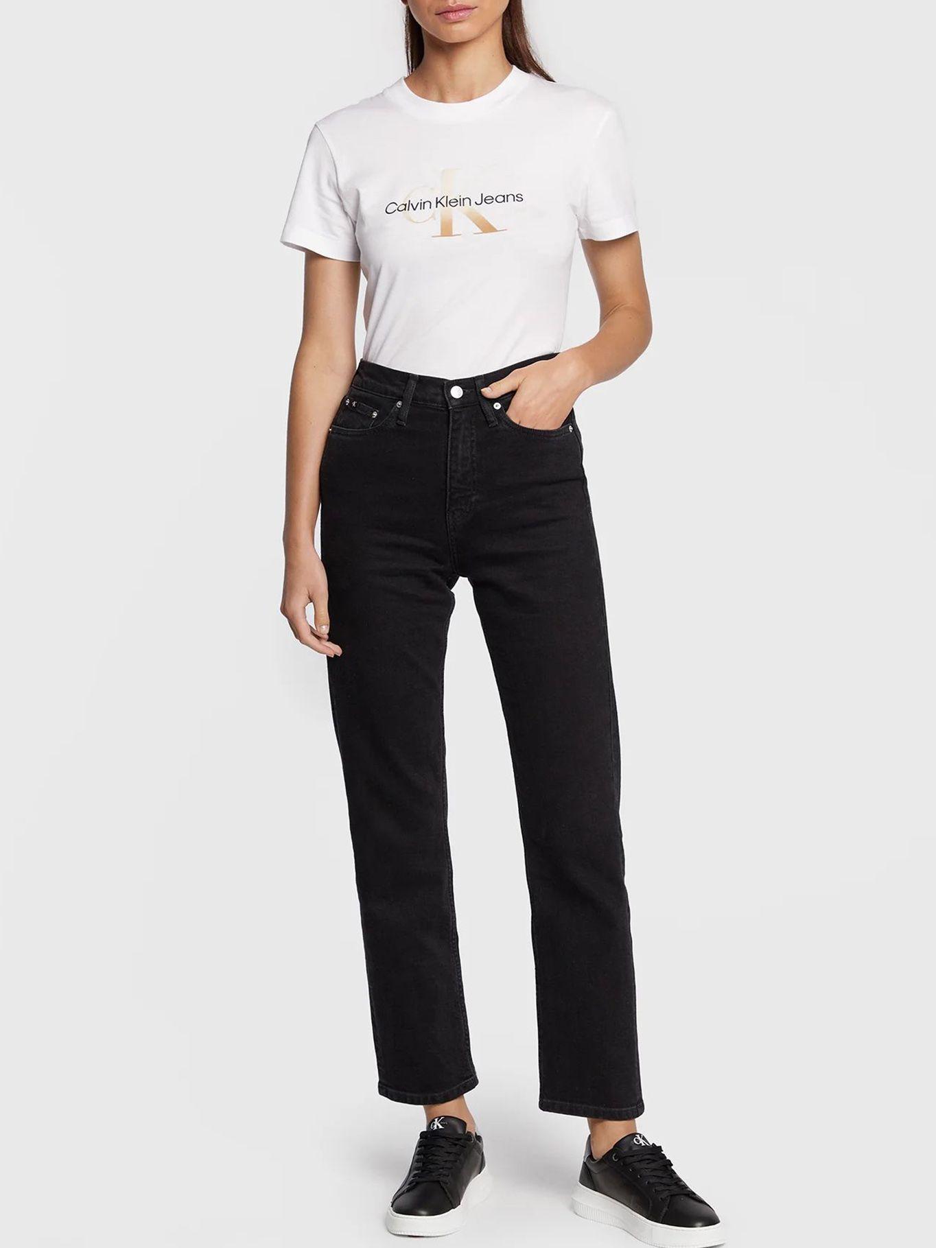 Polera Gradient Monologo Blanco Calvin Klein-1