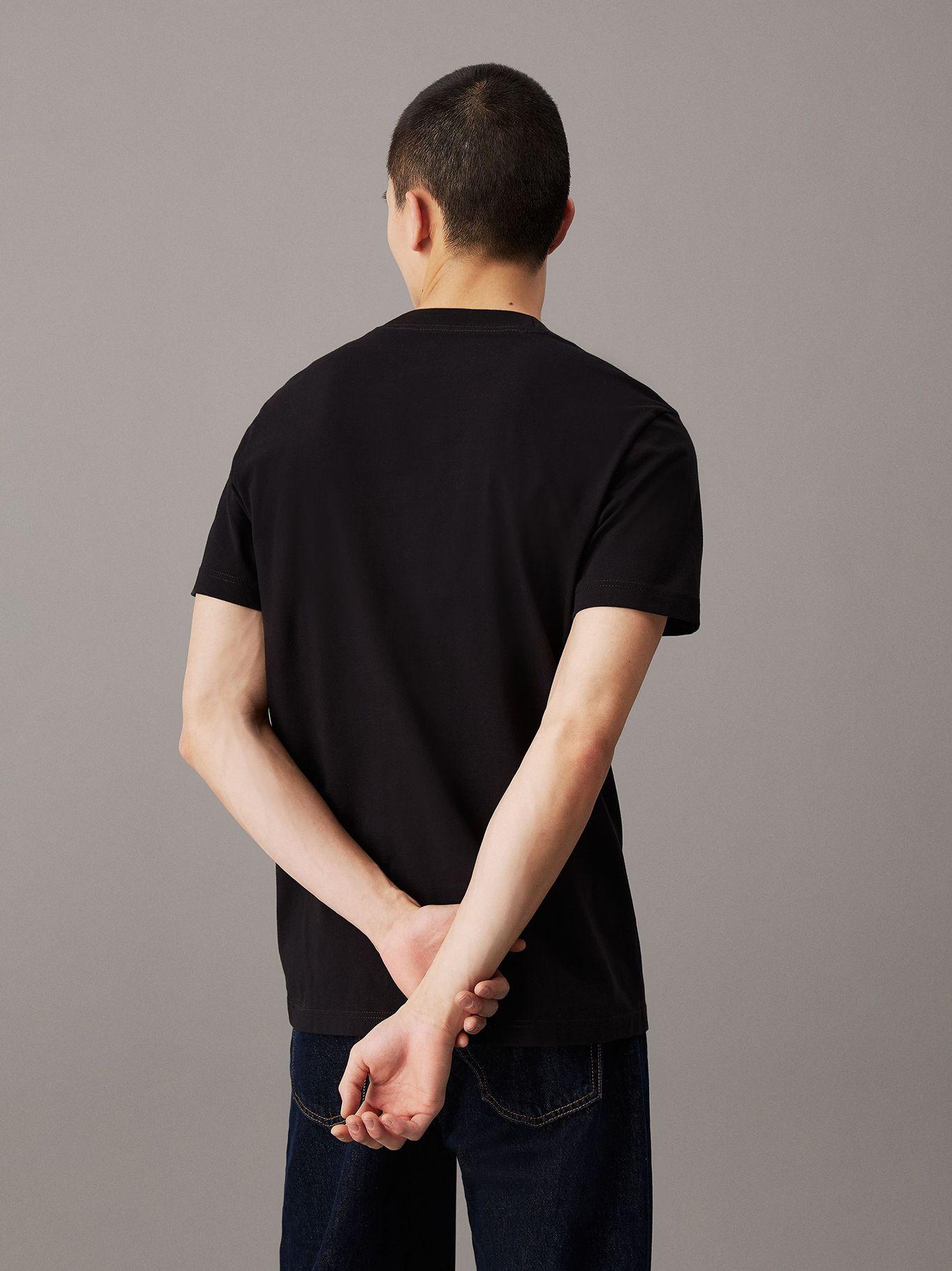 Polera Heavy Regular Negro Calvin Klein-2