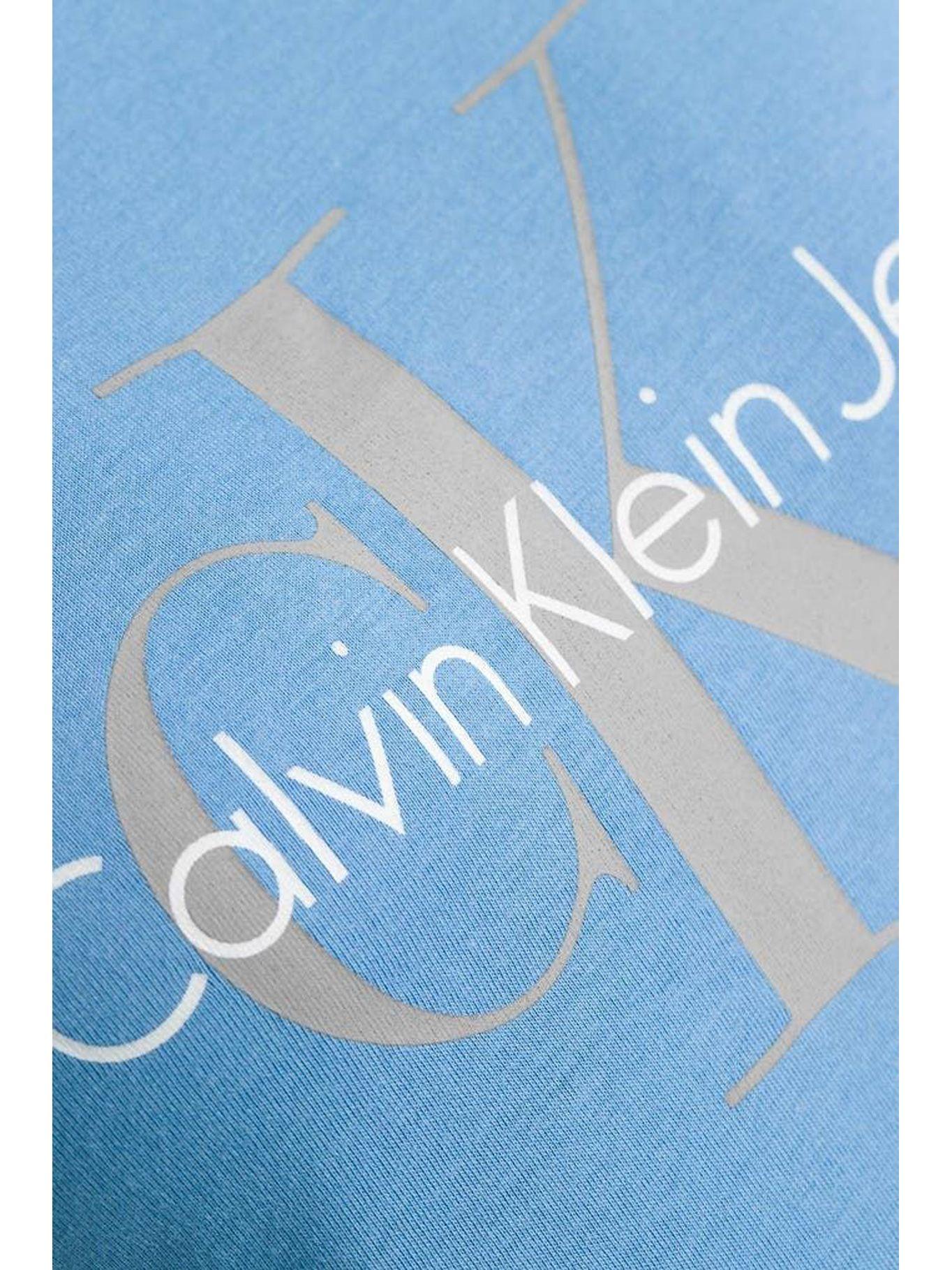 Polera Shrunken Azul Calvin Klein-1