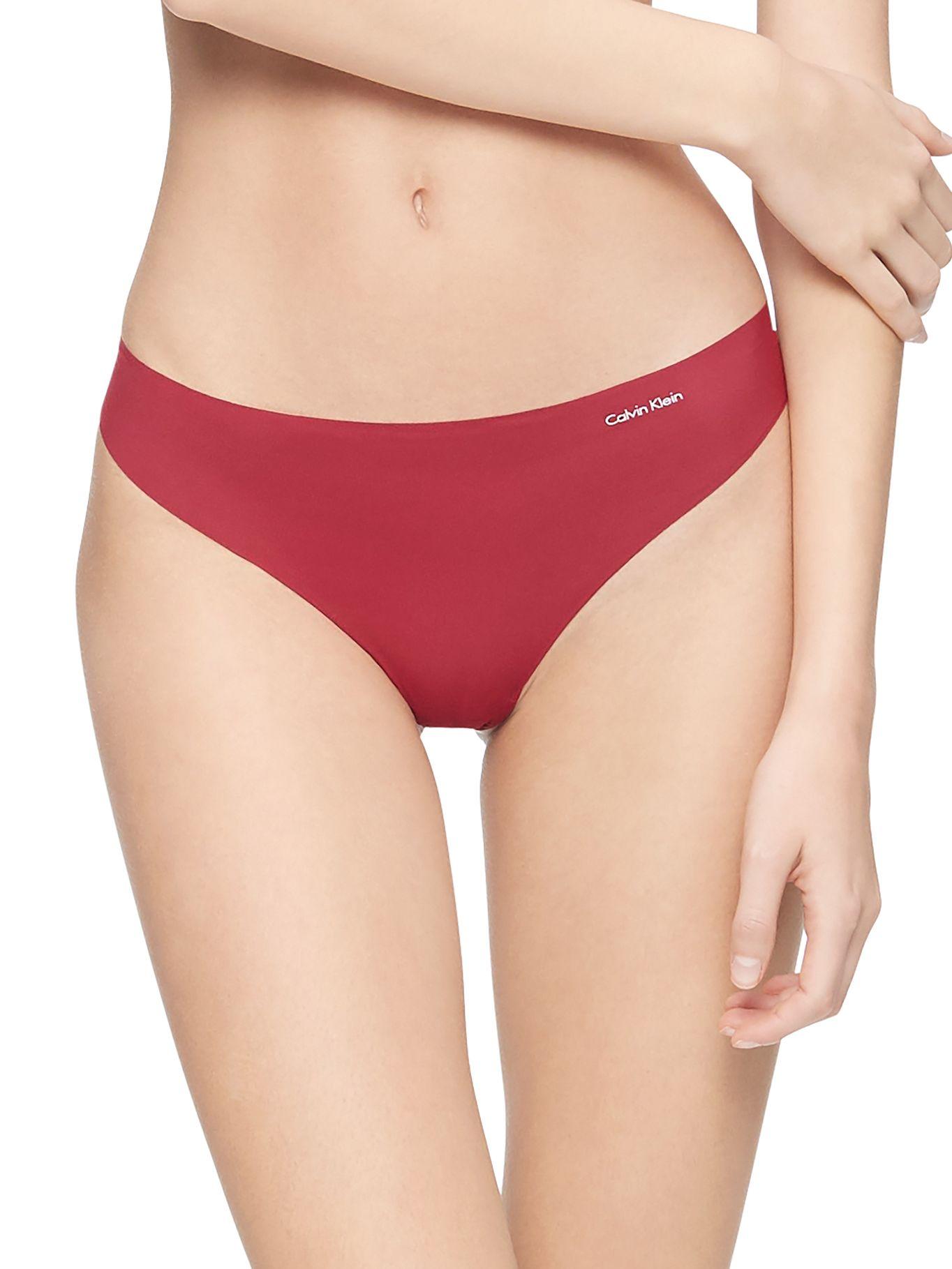 Colaless Invisible Rojo Calvin Klein-0