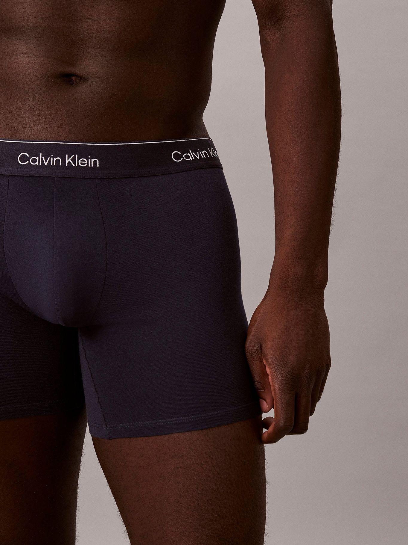 Pack 3 Bóxer Brief Icon Stretch Multicolor Calvin Klein-5