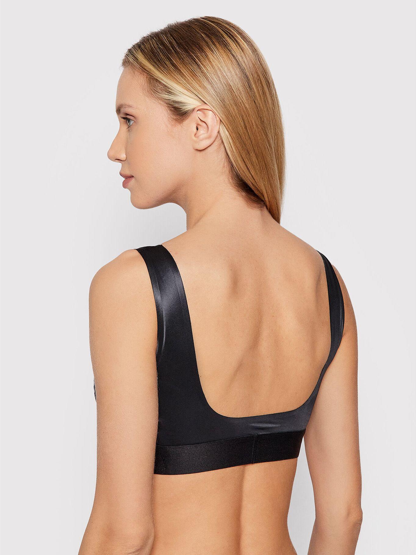 Bralette Gloss Negro Calvin Klein-2