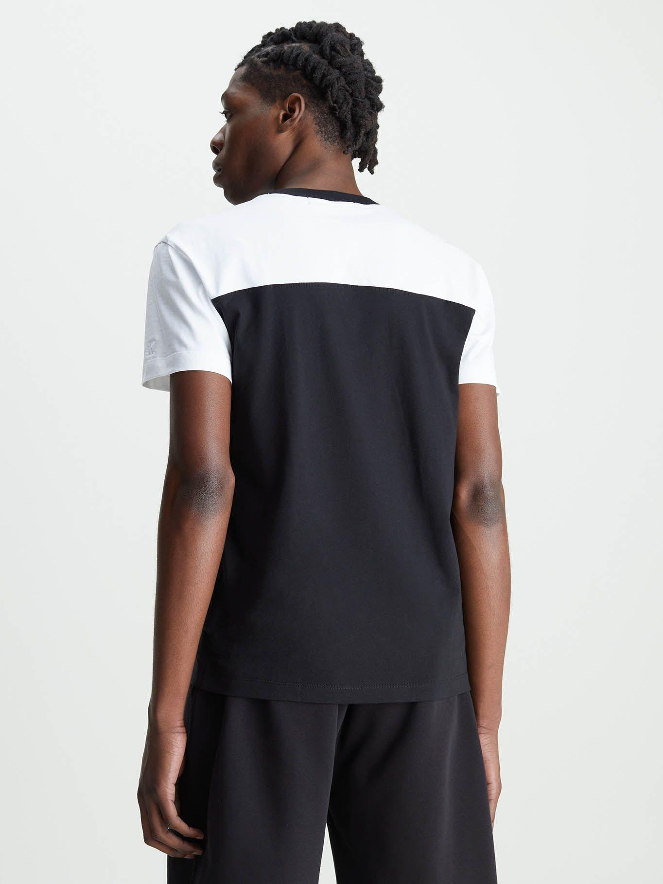 Camiseta color block Negro Calvin Klein-2
