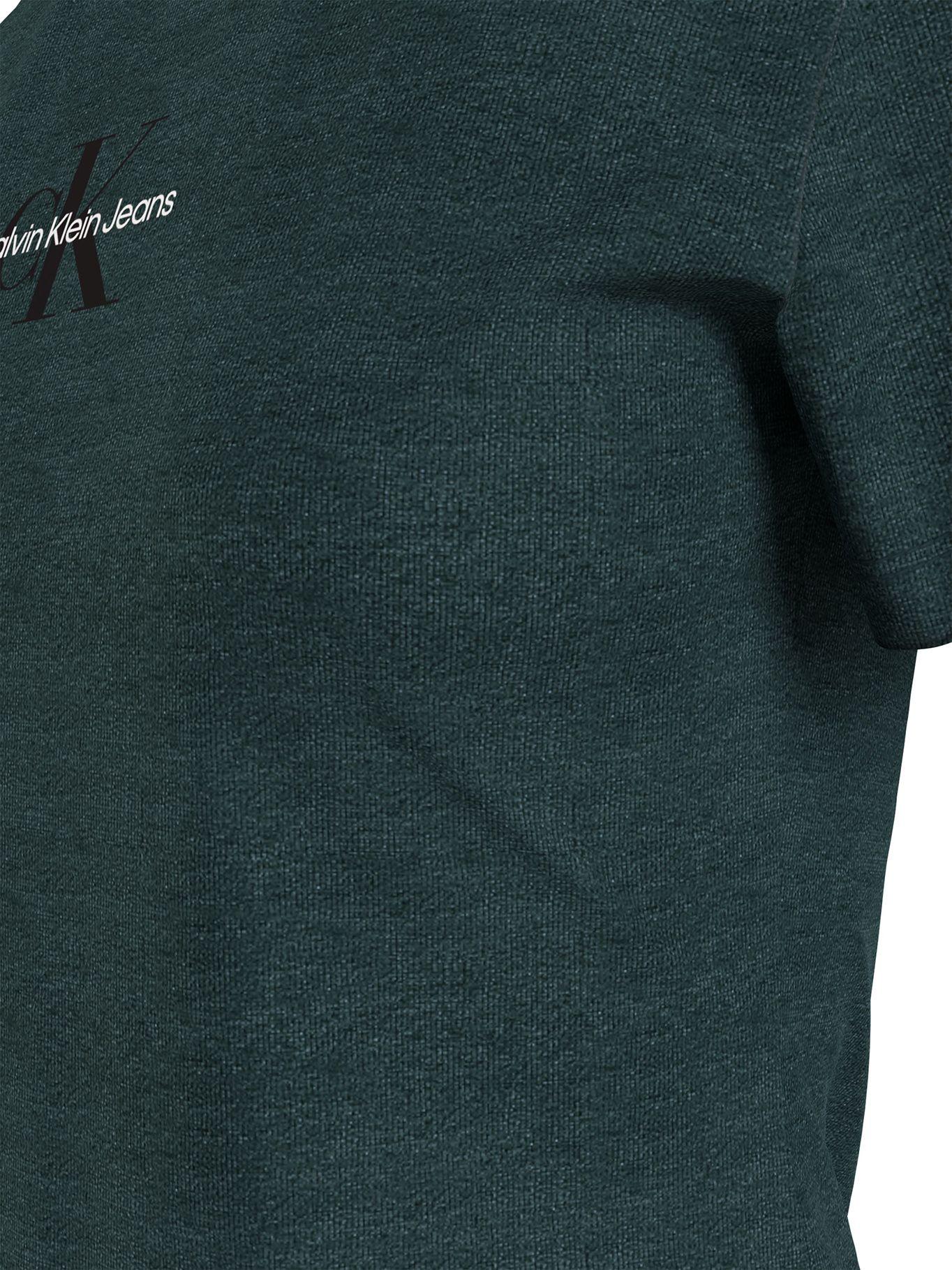 Polera Monogram Logo Slim Verde 135 Calvin Klein-4
