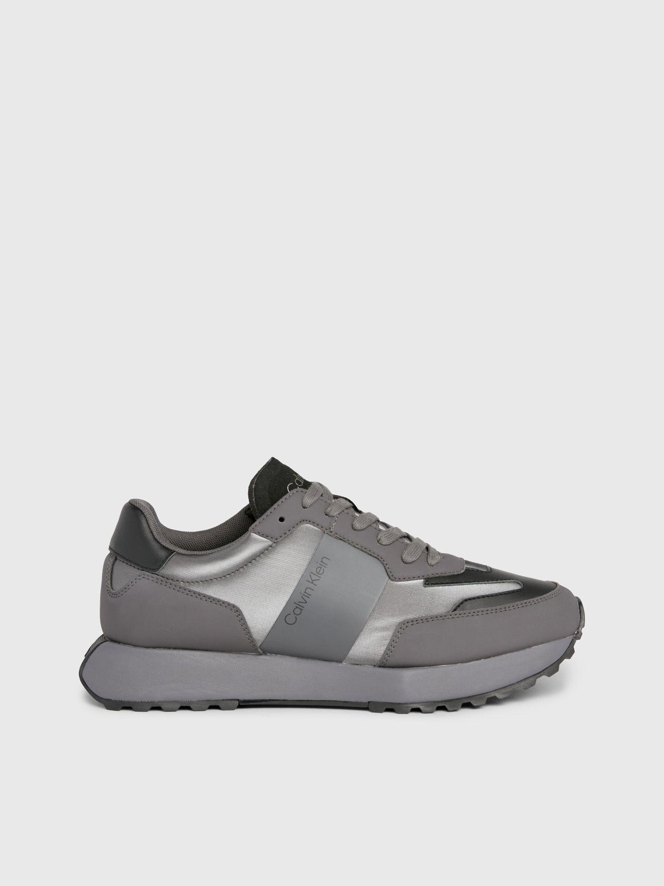 Zapatillas Lace Up Shine Plateado Calvin Klein-4