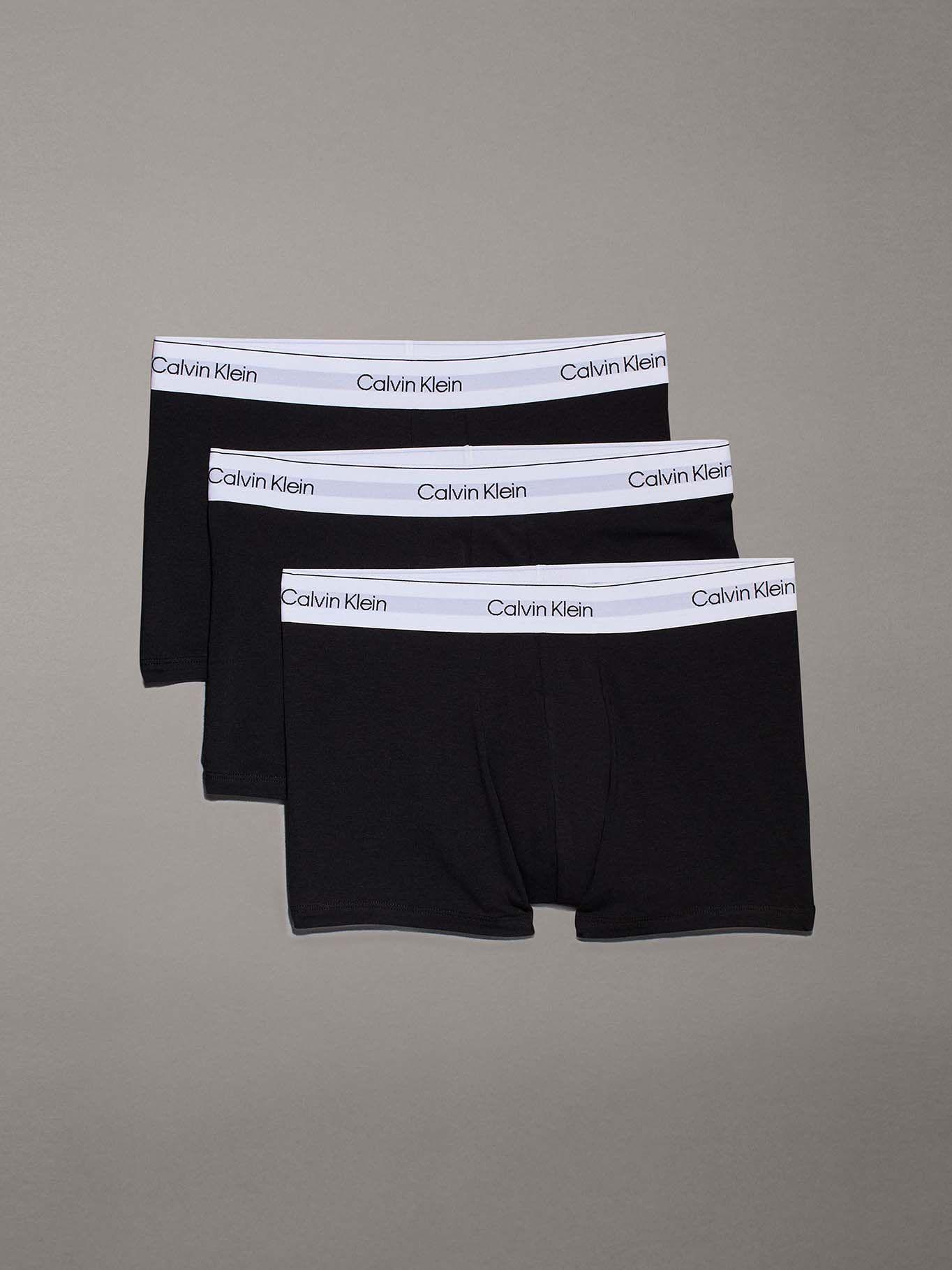 Pack 3 Boxérs Cotton Stretch Negro 001 Calvin Klein-0