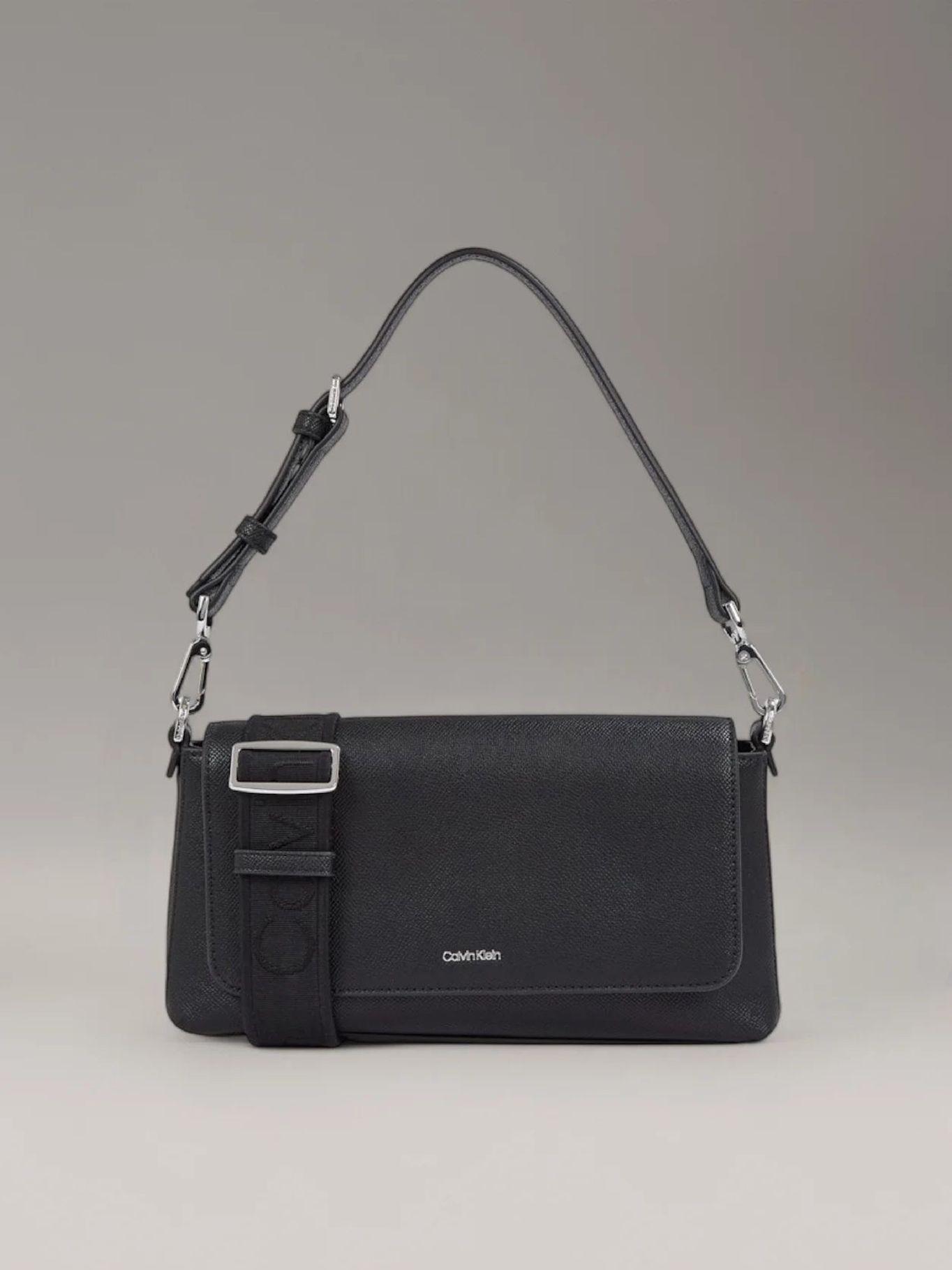 Cartera Ck Must Caviar Negro Calvin Klein-0