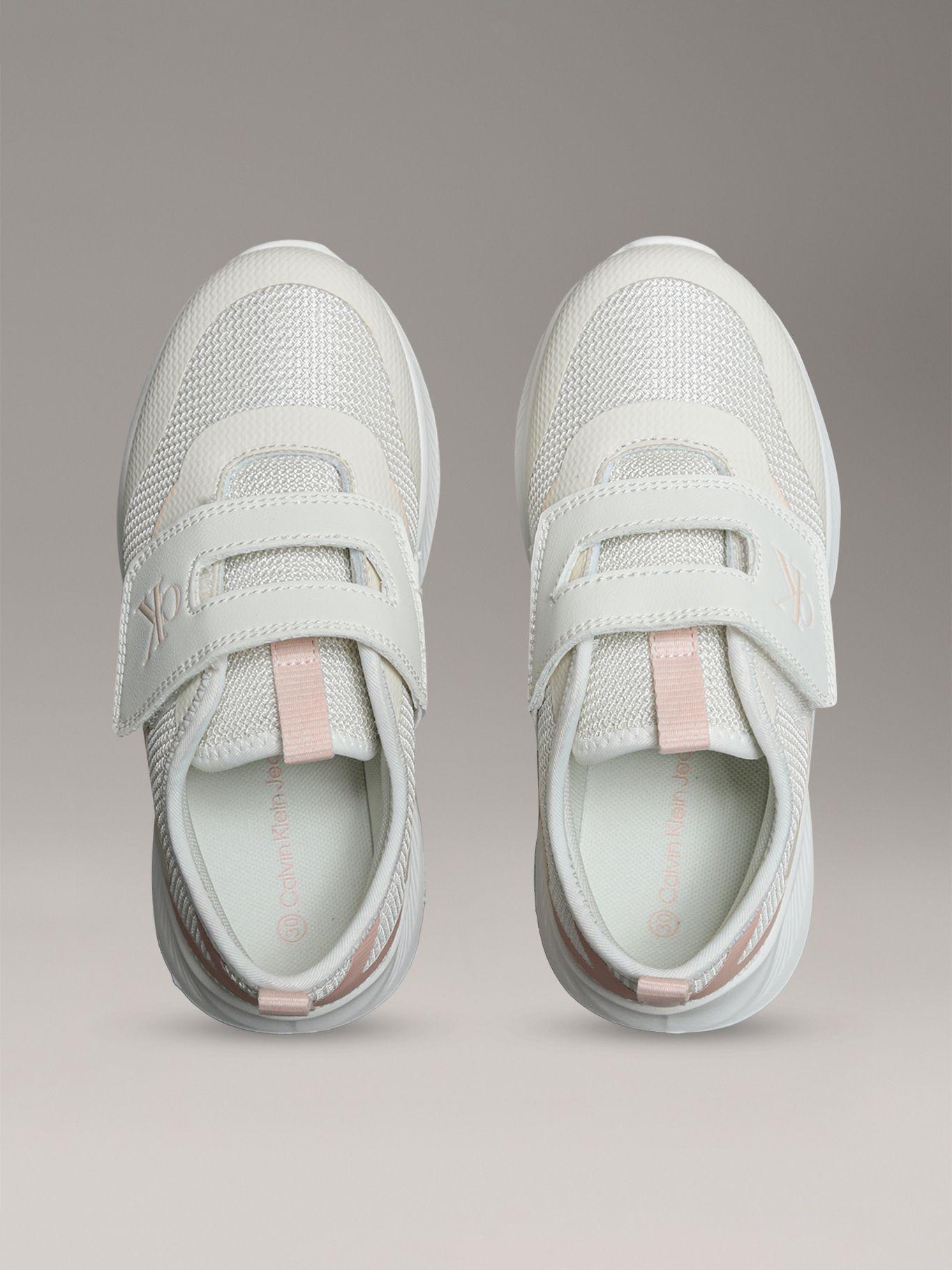 Zapatillas Niña Deportivas c Velcro Blanco Calvin Klein-2