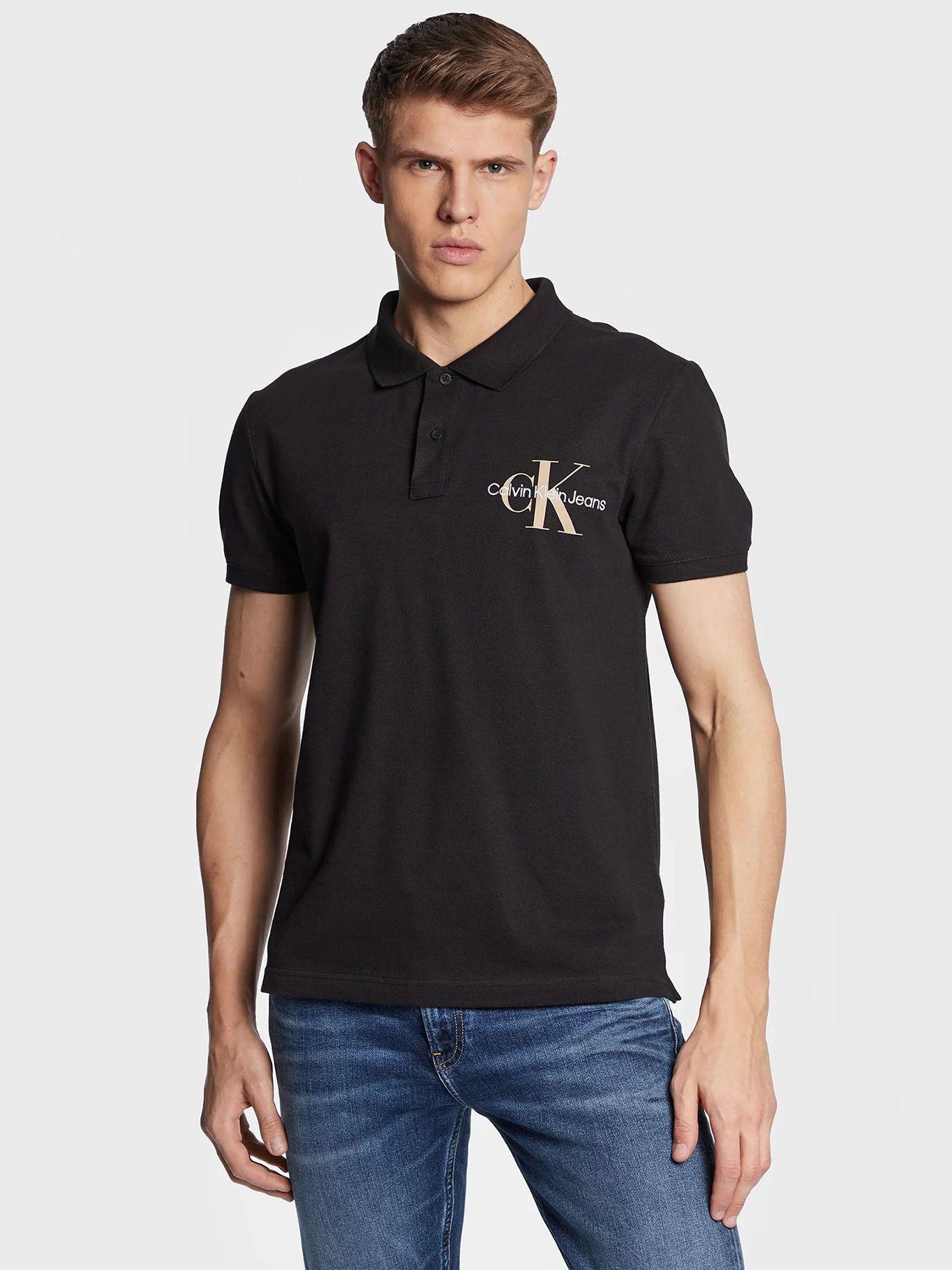 Polo con logo Negro Calvin Klein J30J322451-BEH-0
