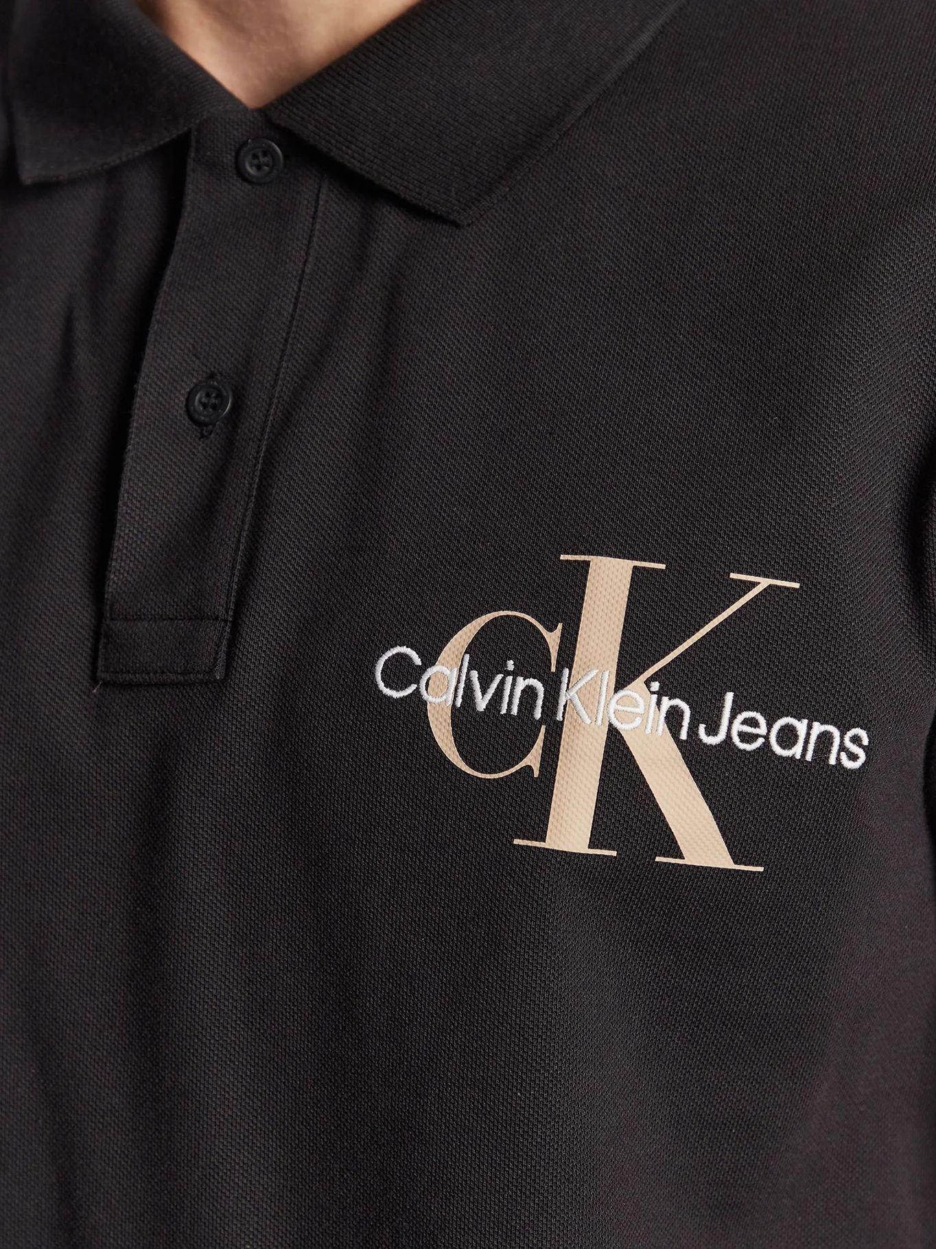 Polo con logo Negro Calvin Klein J30J322451-BEH-3