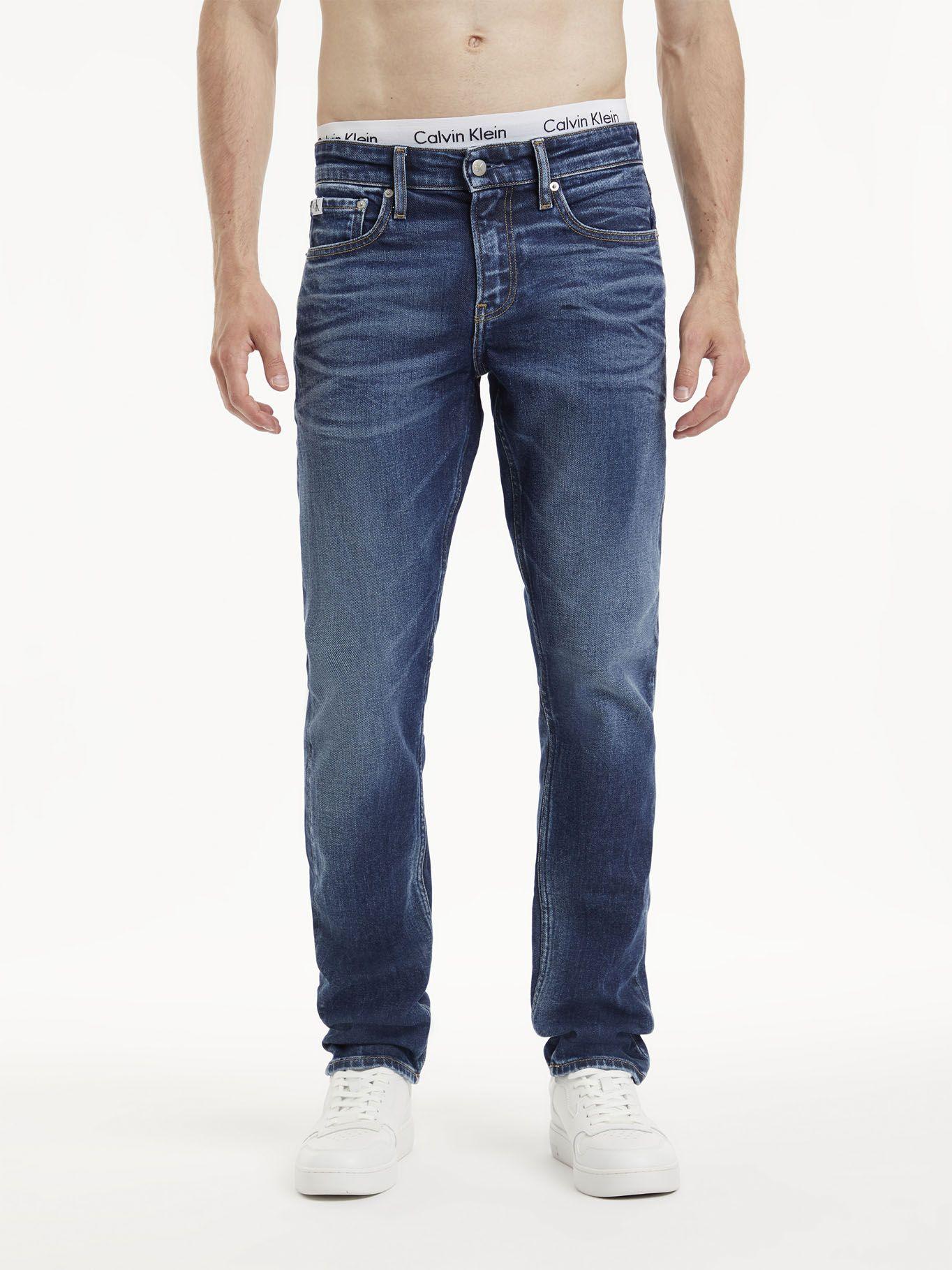 Jeans Slim 801 Azul Calvin Klein-0