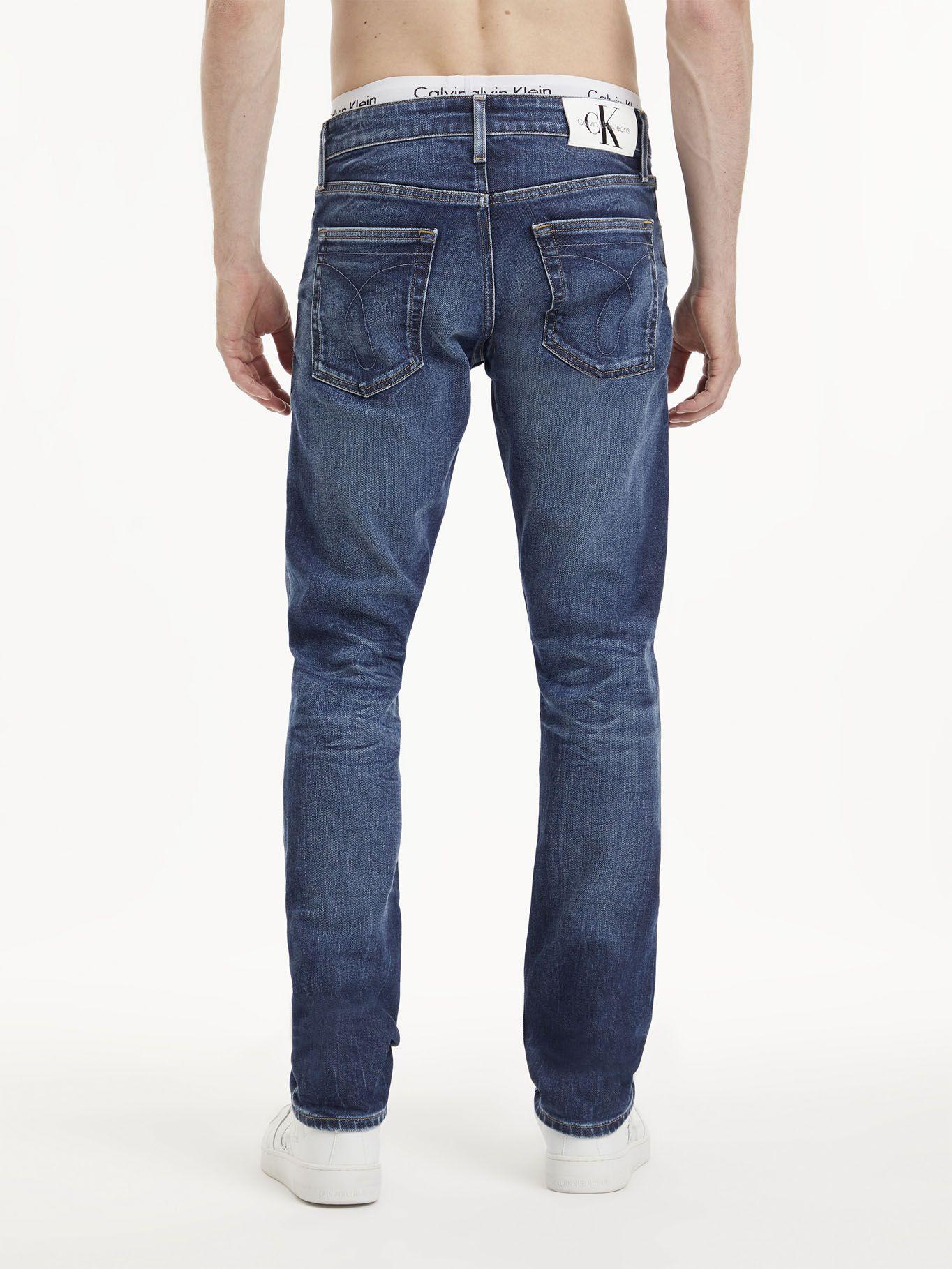 Jeans Slim 801 Azul Calvin Klein-1