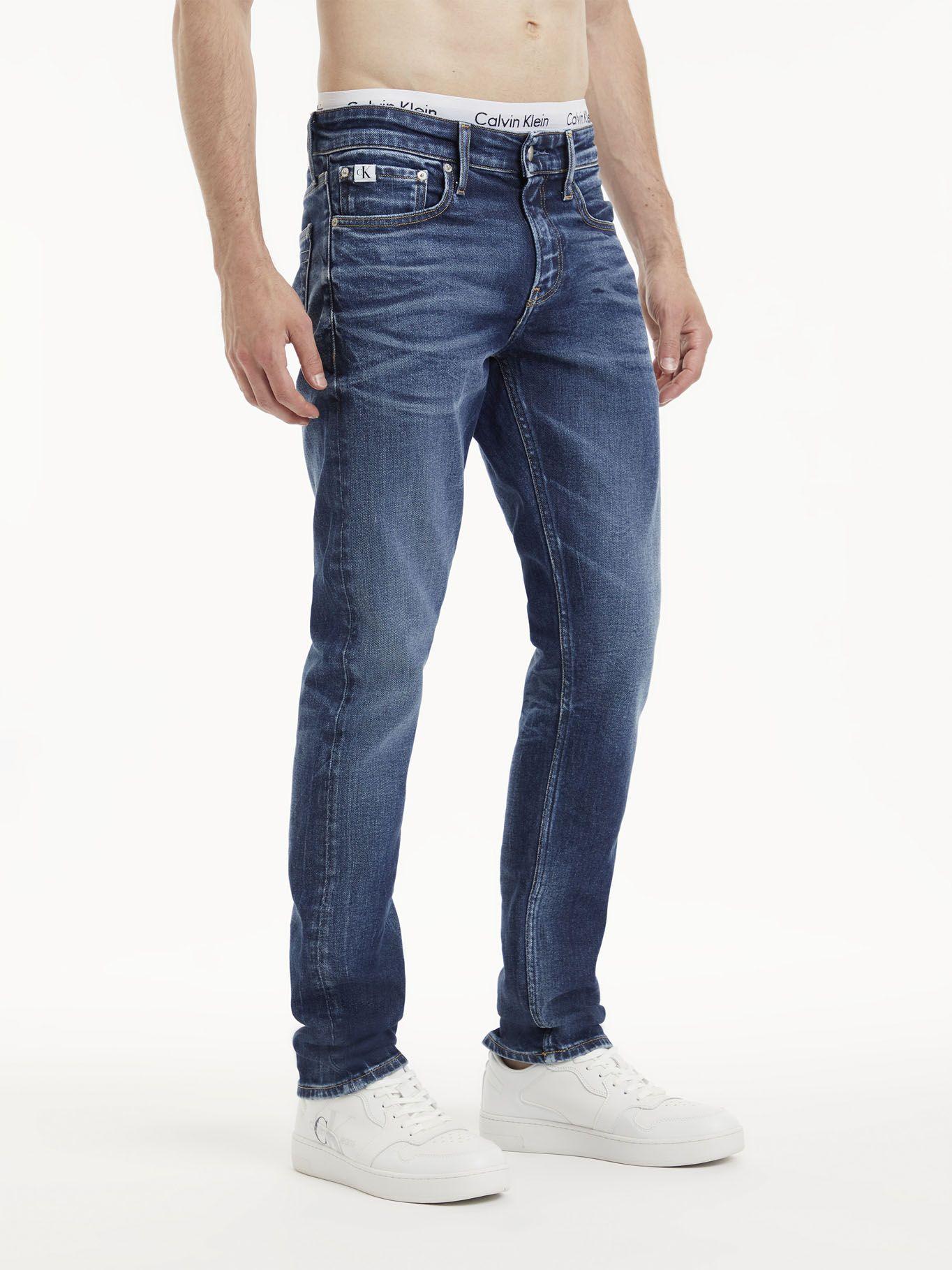 Jeans Slim 801 Azul Calvin Klein-2