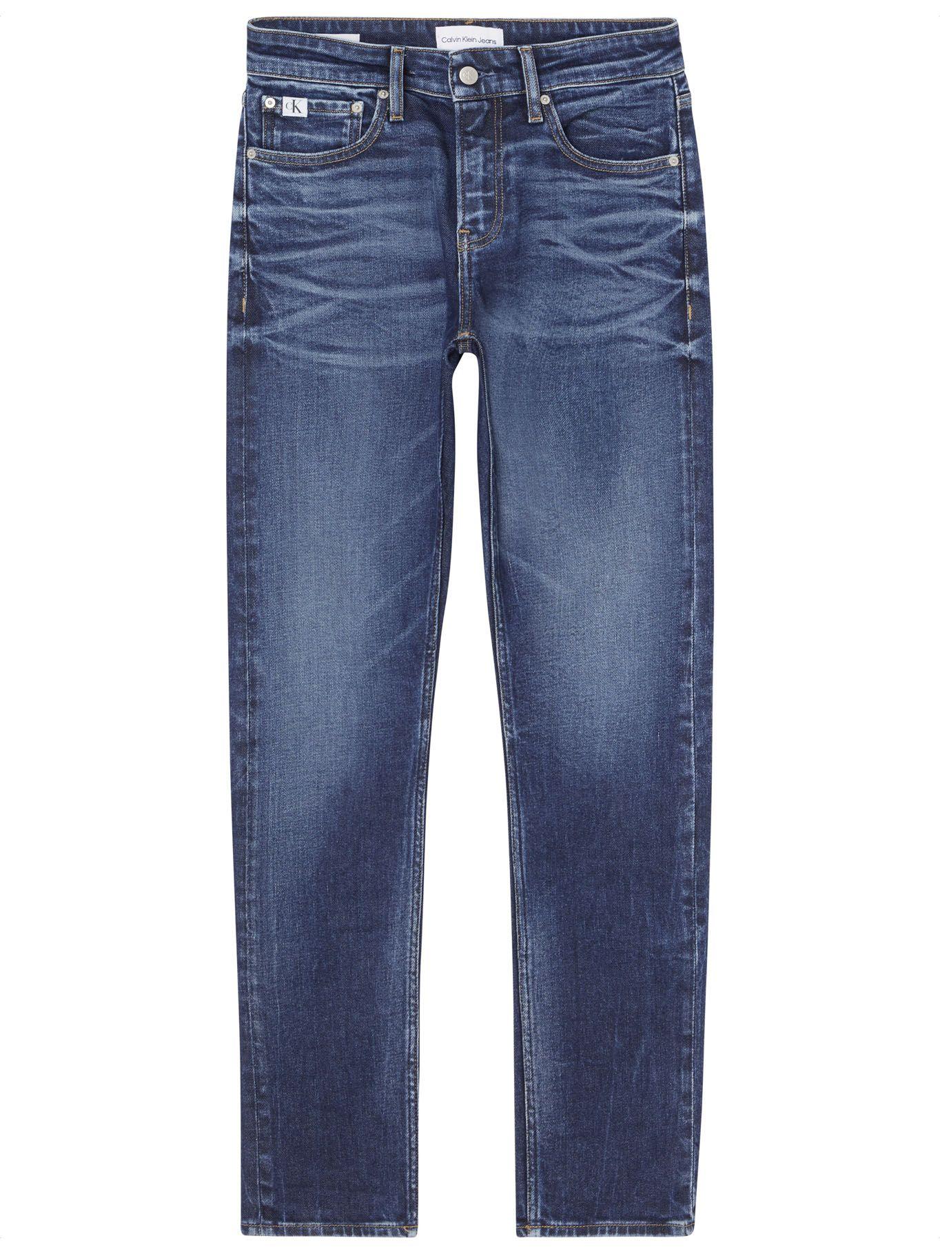 Jeans Slim 801 Azul Calvin Klein-4