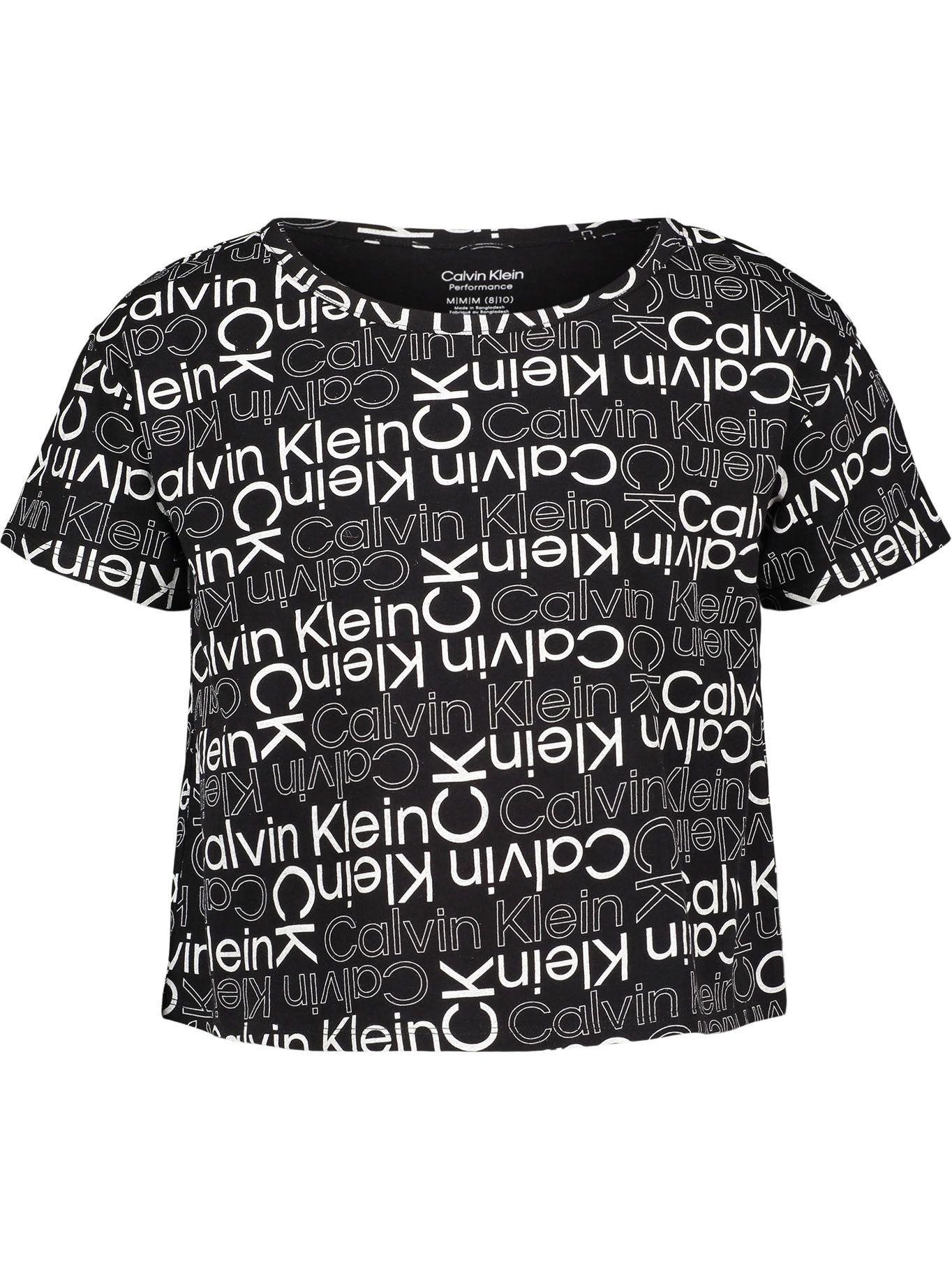 Polera Logo Repeat Negro Calvin Klein-0