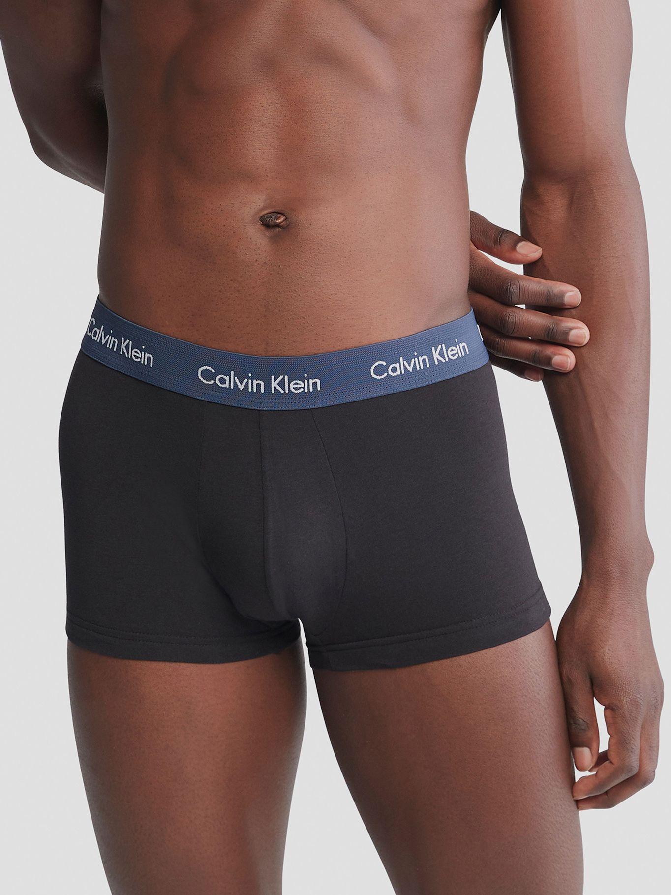 Pack 3 Cotton Bóxers Low Rise Negro Calvin Klein-1