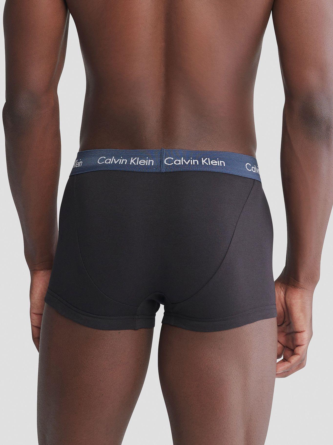 Pack 3 Cotton Bóxers Low Rise Negro Calvin Klein-2