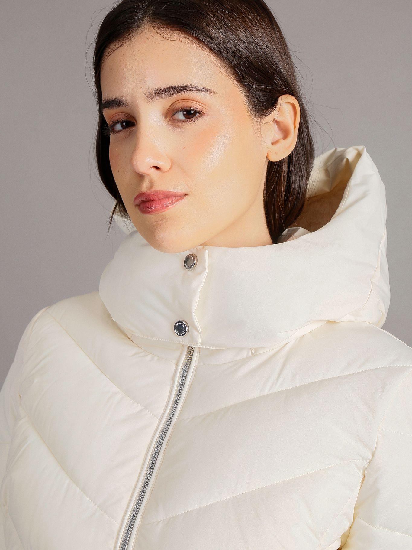 Parka Strech Packable Crema Calvin Klein-4