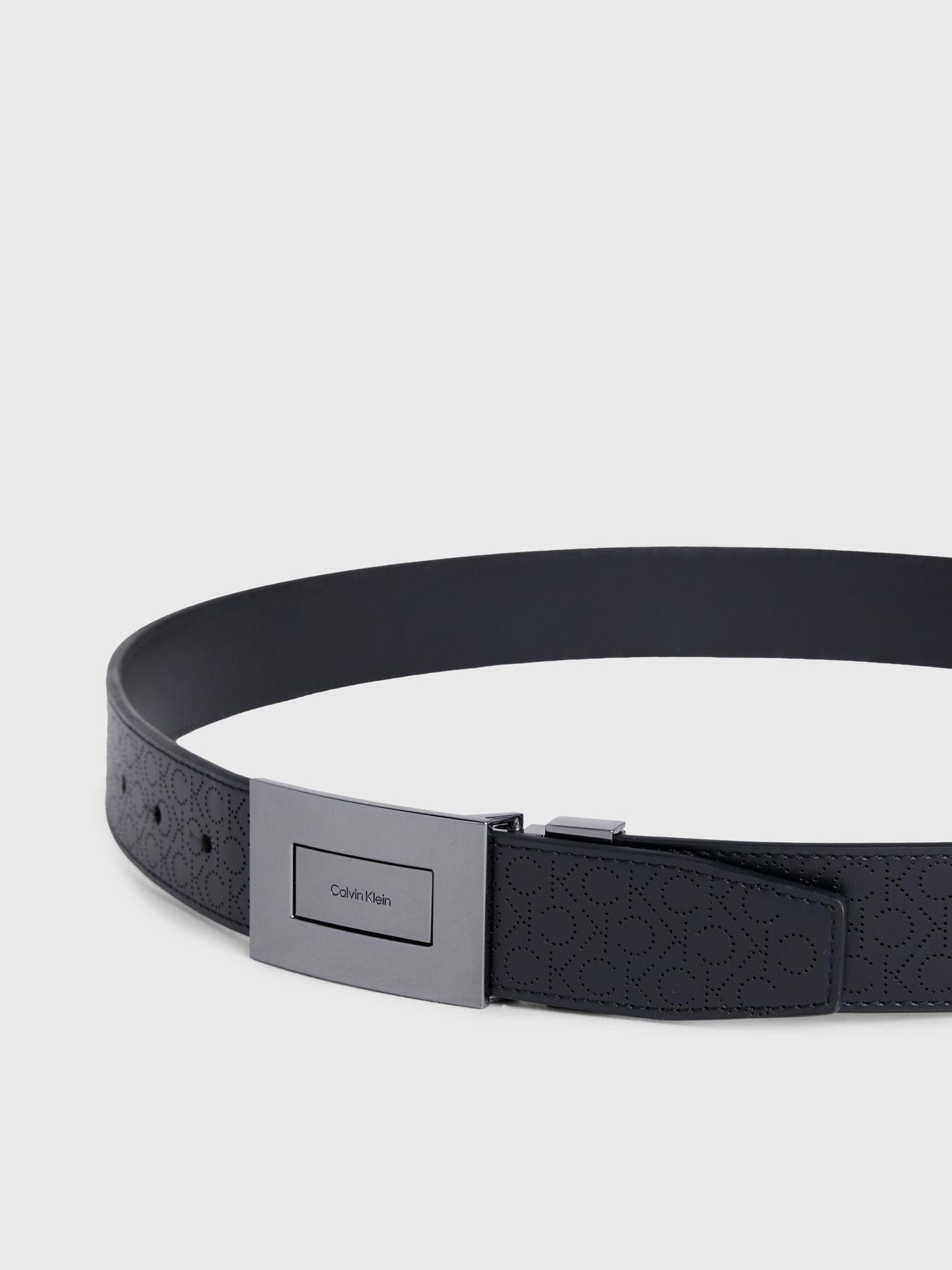 Cinturón Reversible Formal Plaque Negro Calvin Klein-2
