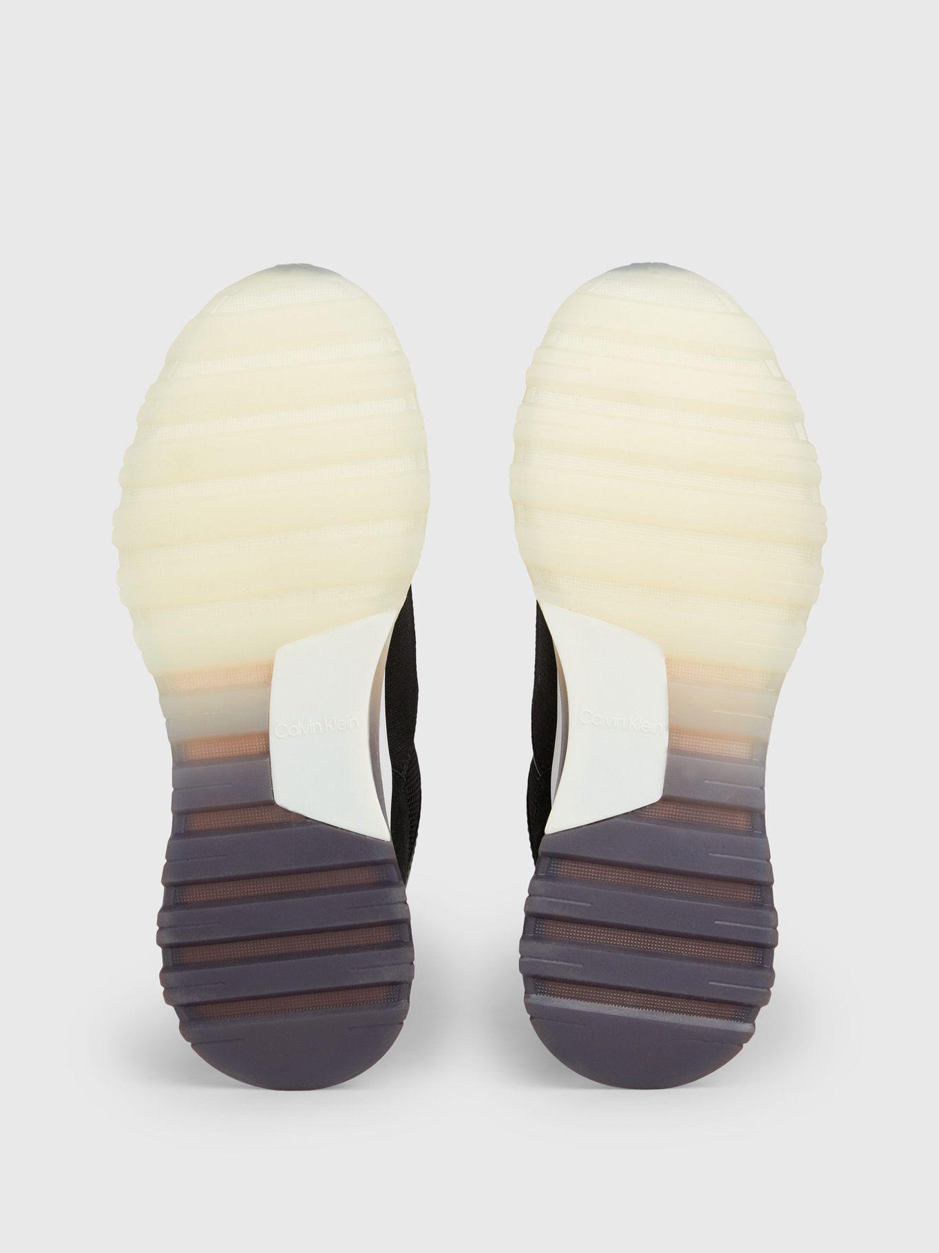 Zapatillas Runner Mesh Mix Negro Calvin Klein-3