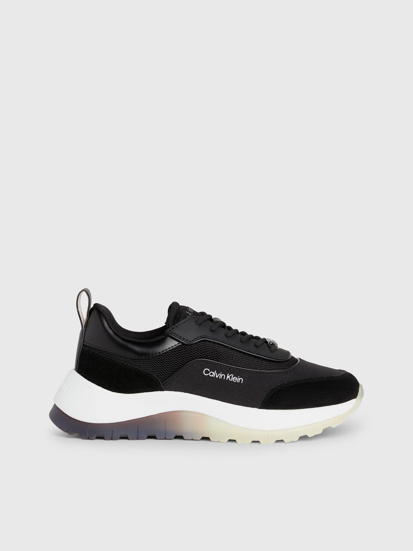 Zapatillas Runner Mesh Mix Negro Calvin Klein-4
