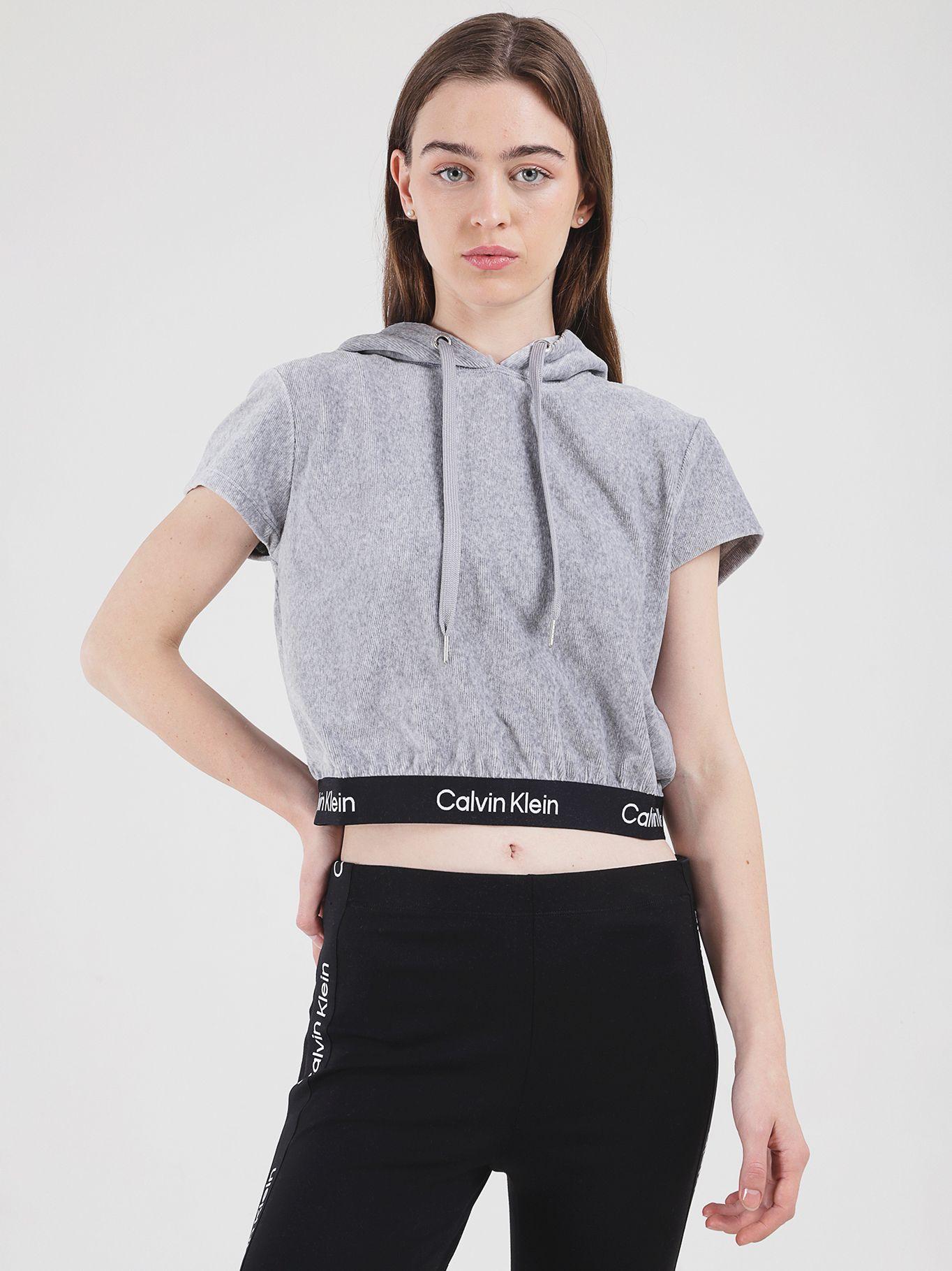 Polerón Logo Elastic Gris 282 Calvin Klein-0