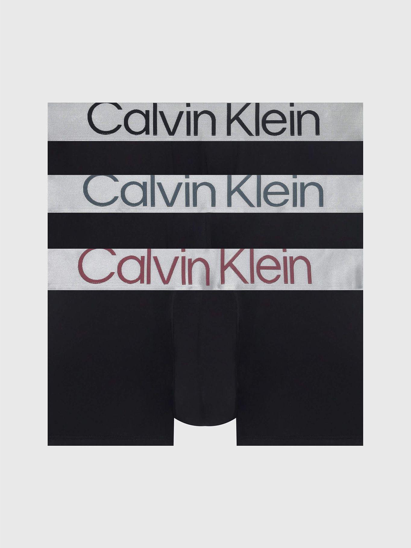 Pack 3 Bóxers Low Rise Trunk Steel Micro Negro-0