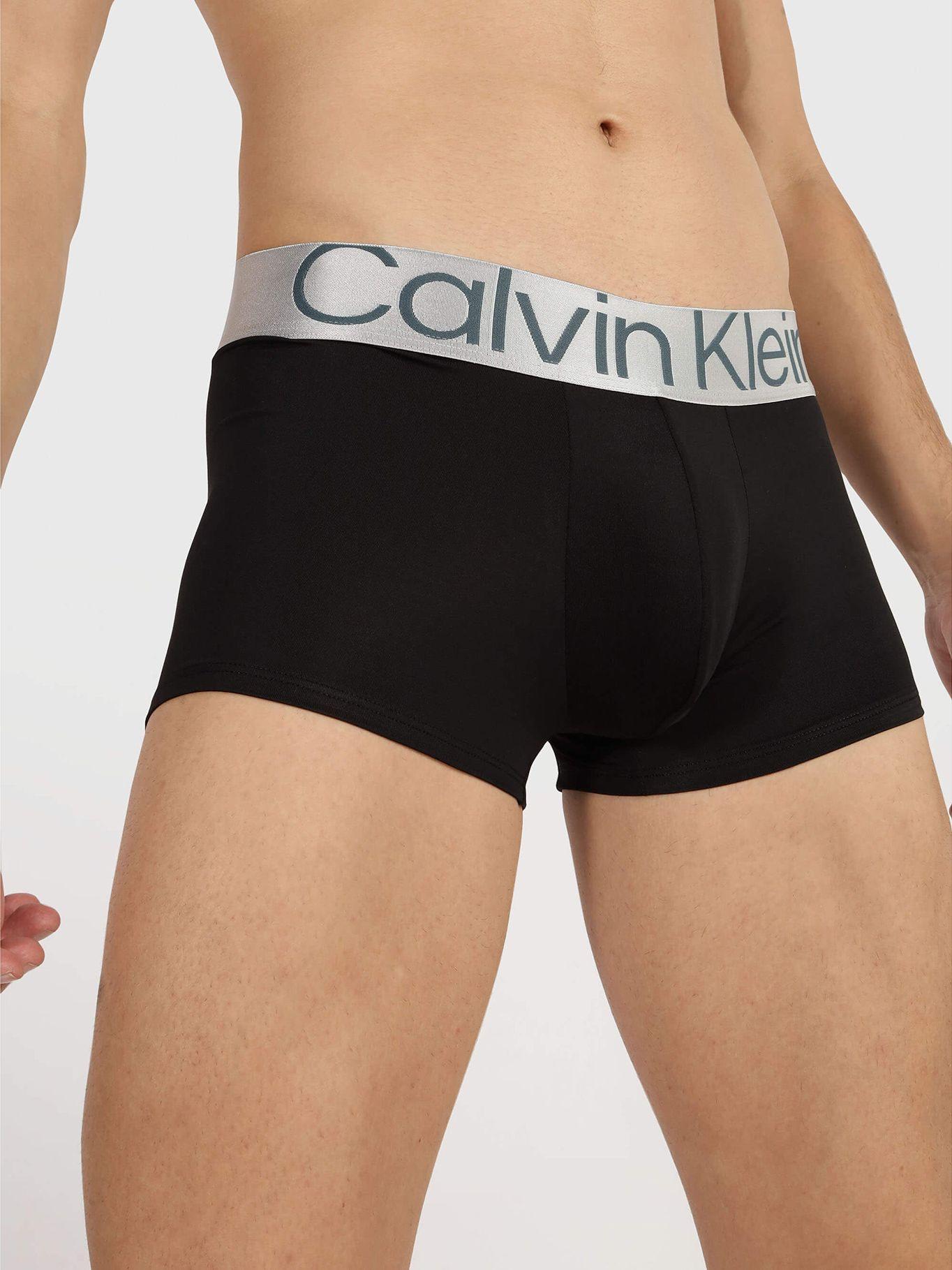 Pack 3 Bóxers Low Rise Trunk Steel Micro Negro-1