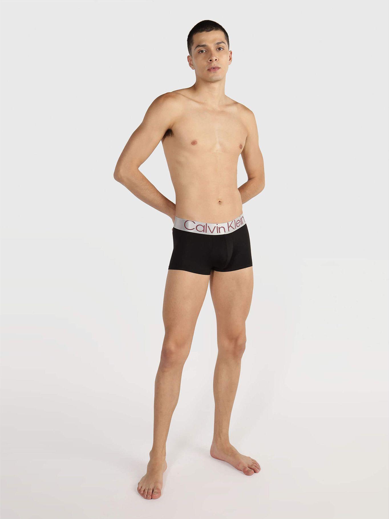 Pack 3 Bóxers Low Rise Trunk Steel Micro Negro-4