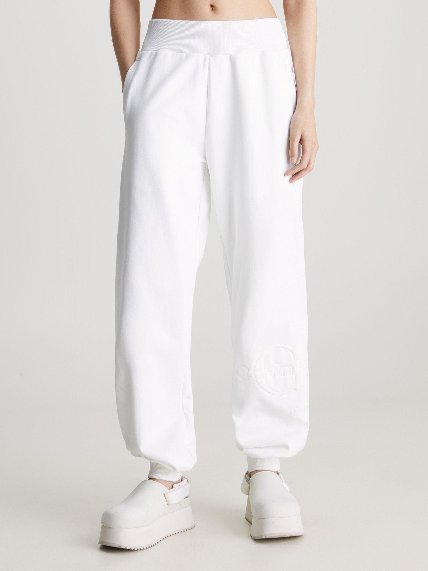 Jogger Premium Monologo Jog Pant Blanco Calvin Klein-0