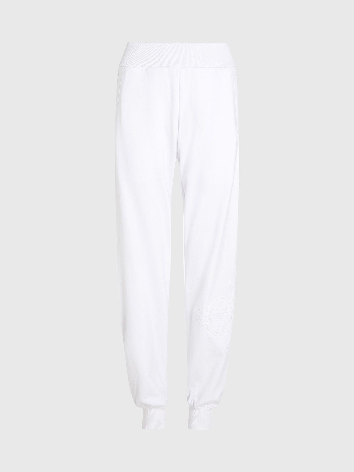 Jogger Premium Monologo Jog Pant Blanco Calvin Klein-4