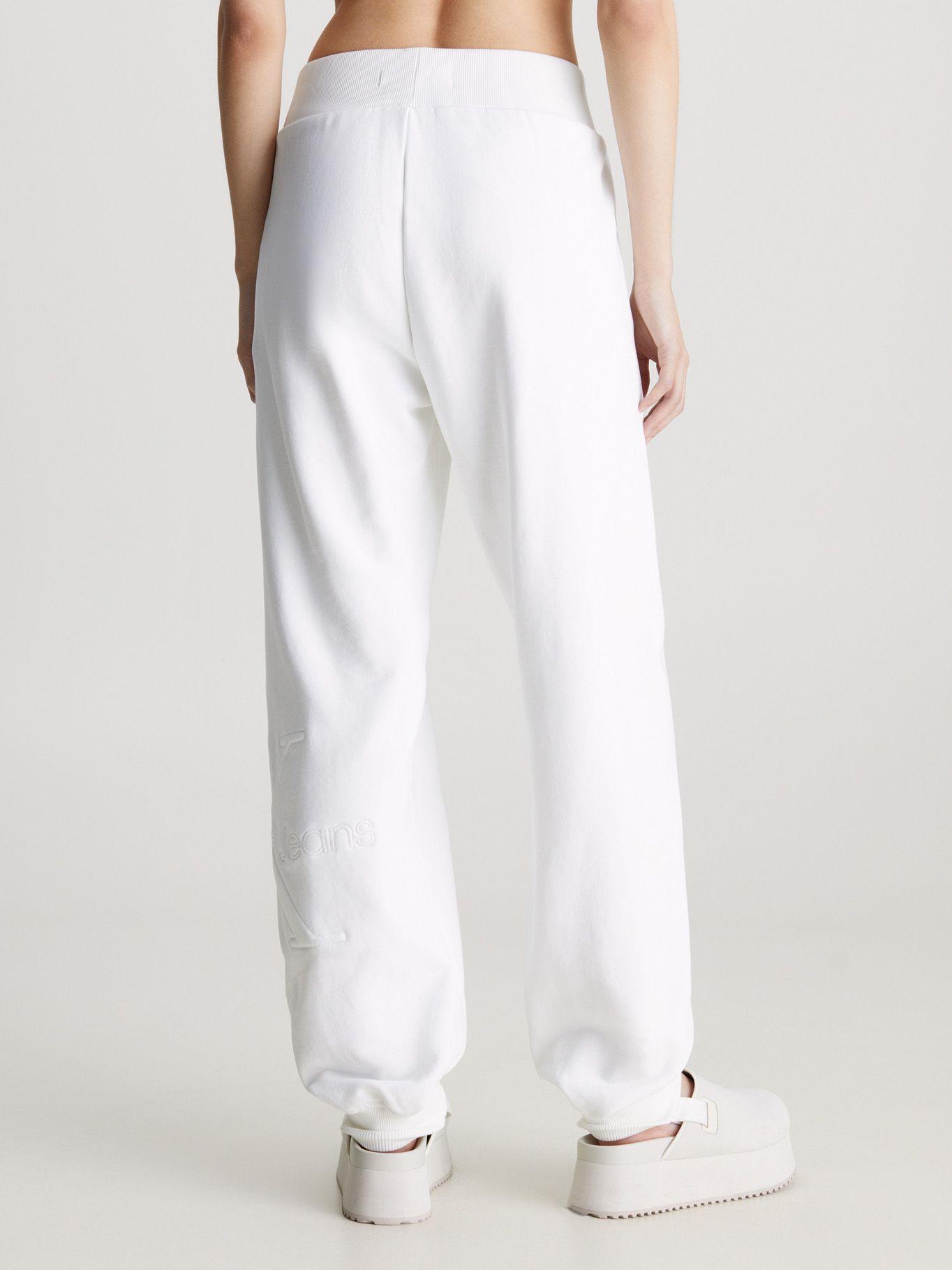 Jogger Premium Monologo Jog Pant Blanco Calvin Klein-3