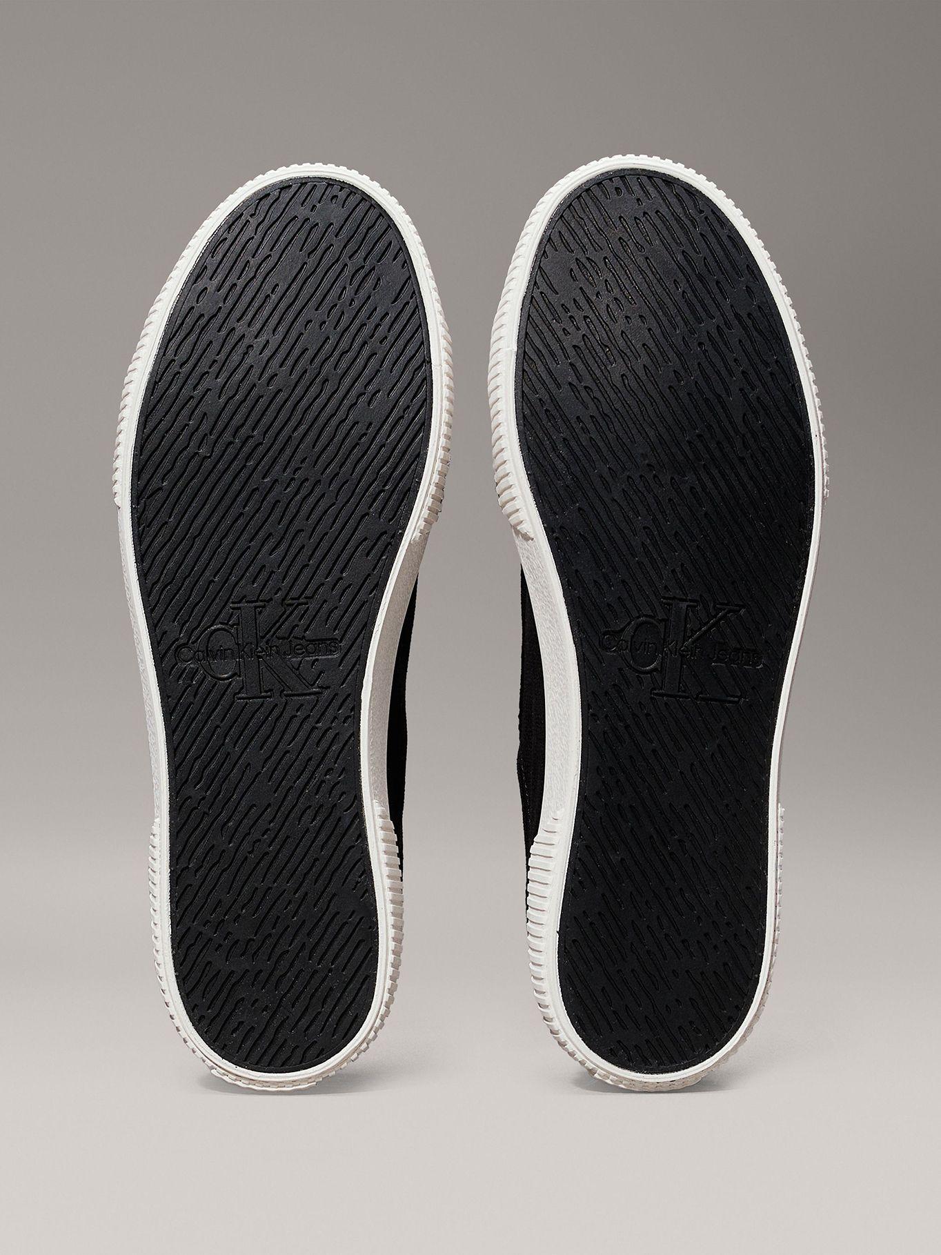 Zapatillas Lona Vulc Low Negro Calvin Klein-3