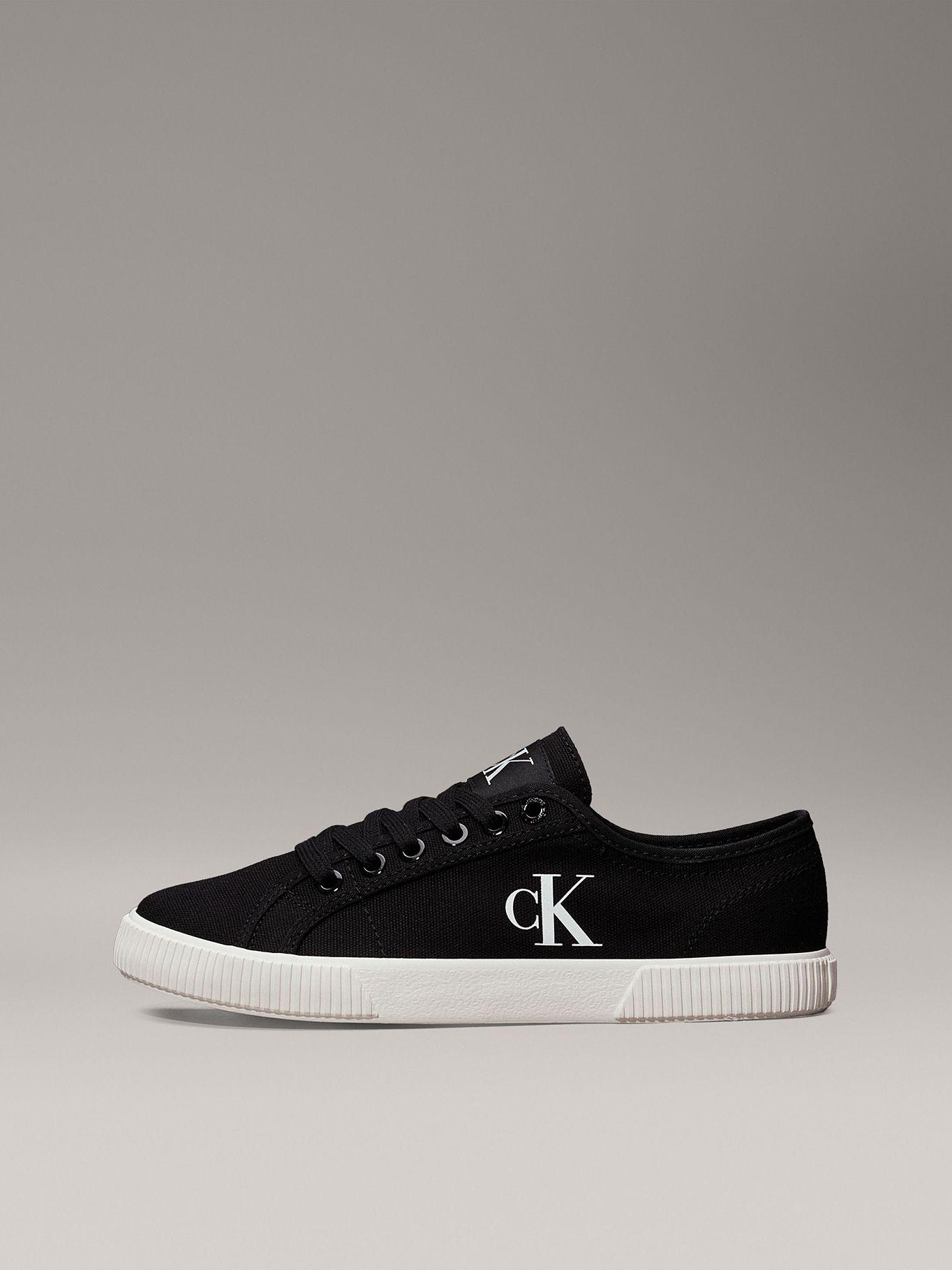 Zapatillas Lona Vulc Low Negro Calvin Klein-5