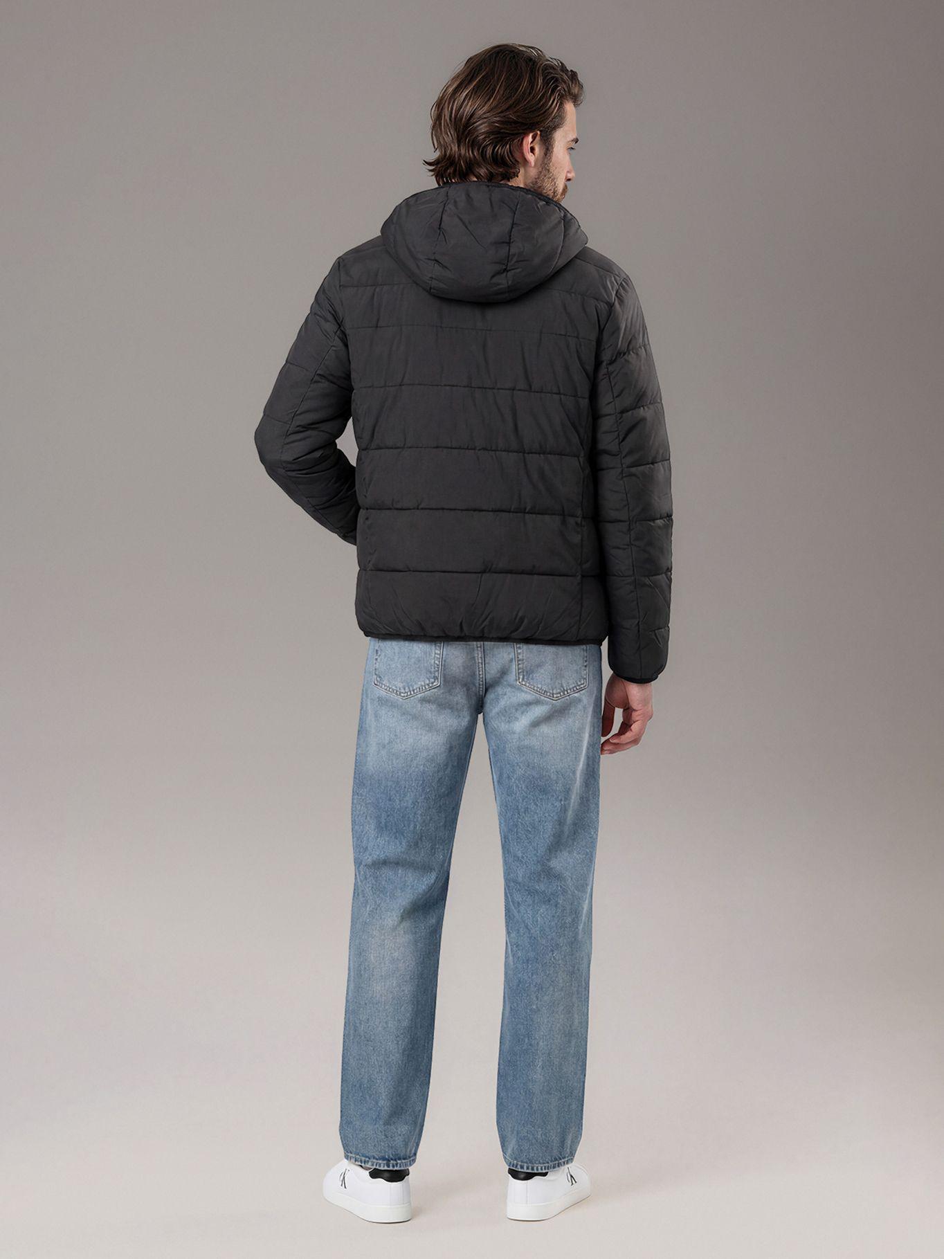 Parka Stretch con Gorro Gris Calvin Klein-2