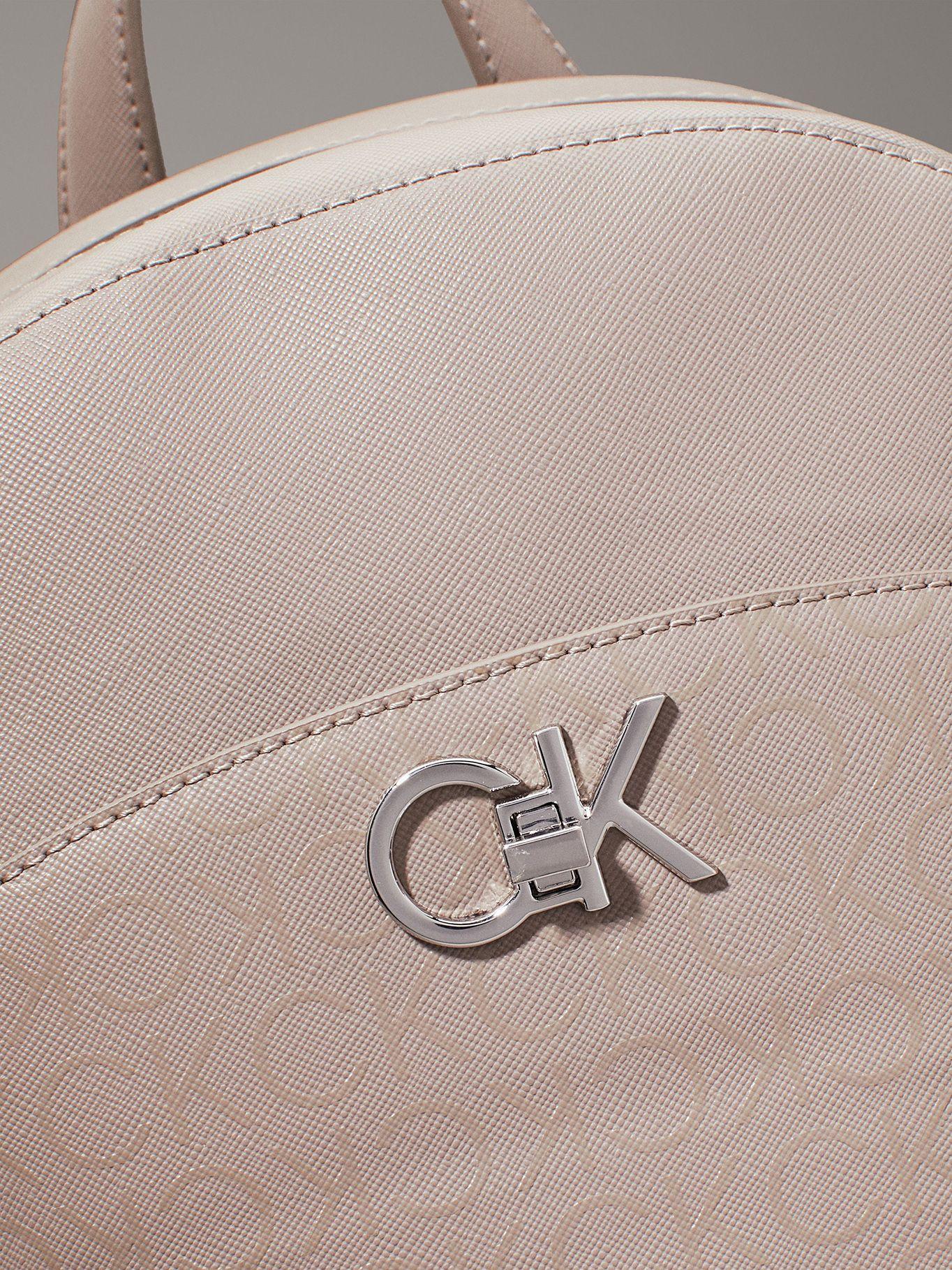Mochilas Re-Lock Beige Calvin Klein-3