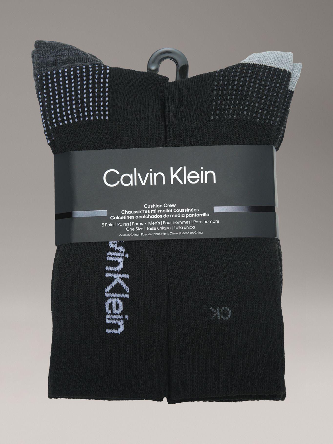 Pack de 5 Calcetines de Acolchados Negro Calvin Klein-2
