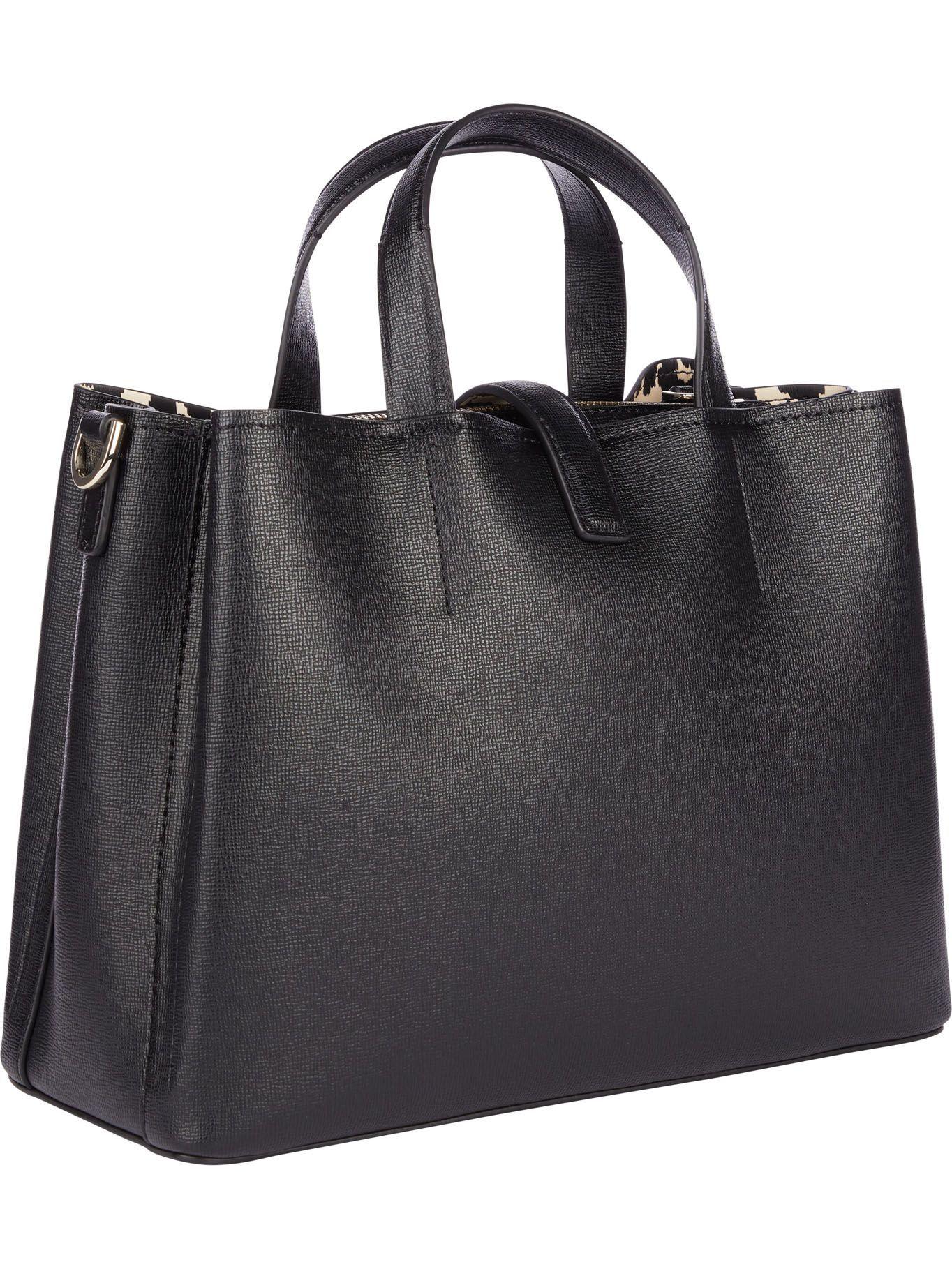 Cartera Tote Padlock Negro Calvin Klein Mujer-1