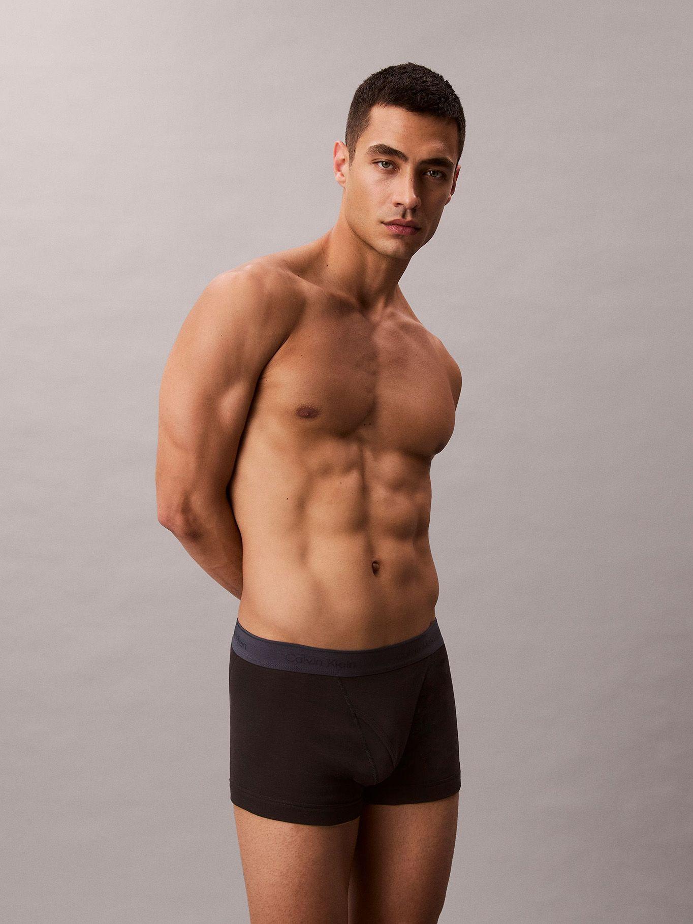 Pack 5 Bóxer Trunk Cotton Classic Negro Calvin Klein-1