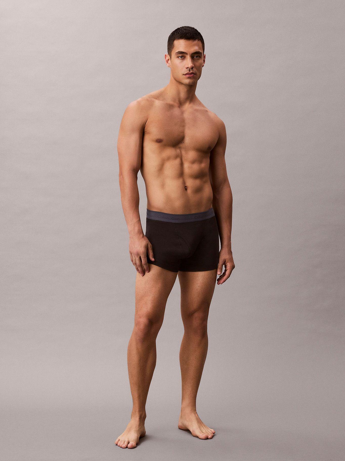 Pack 5 Bóxer Trunk Cotton Classic Negro Calvin Klein-2