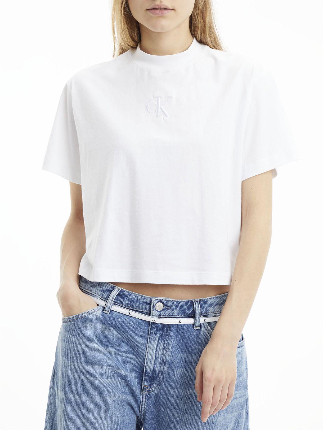 Polera Back Polaroid Blanco Calvin Klein-0