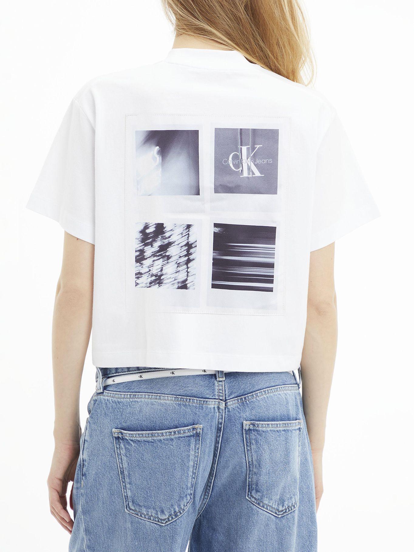 Polera Back Polaroid Blanco Calvin Klein-1