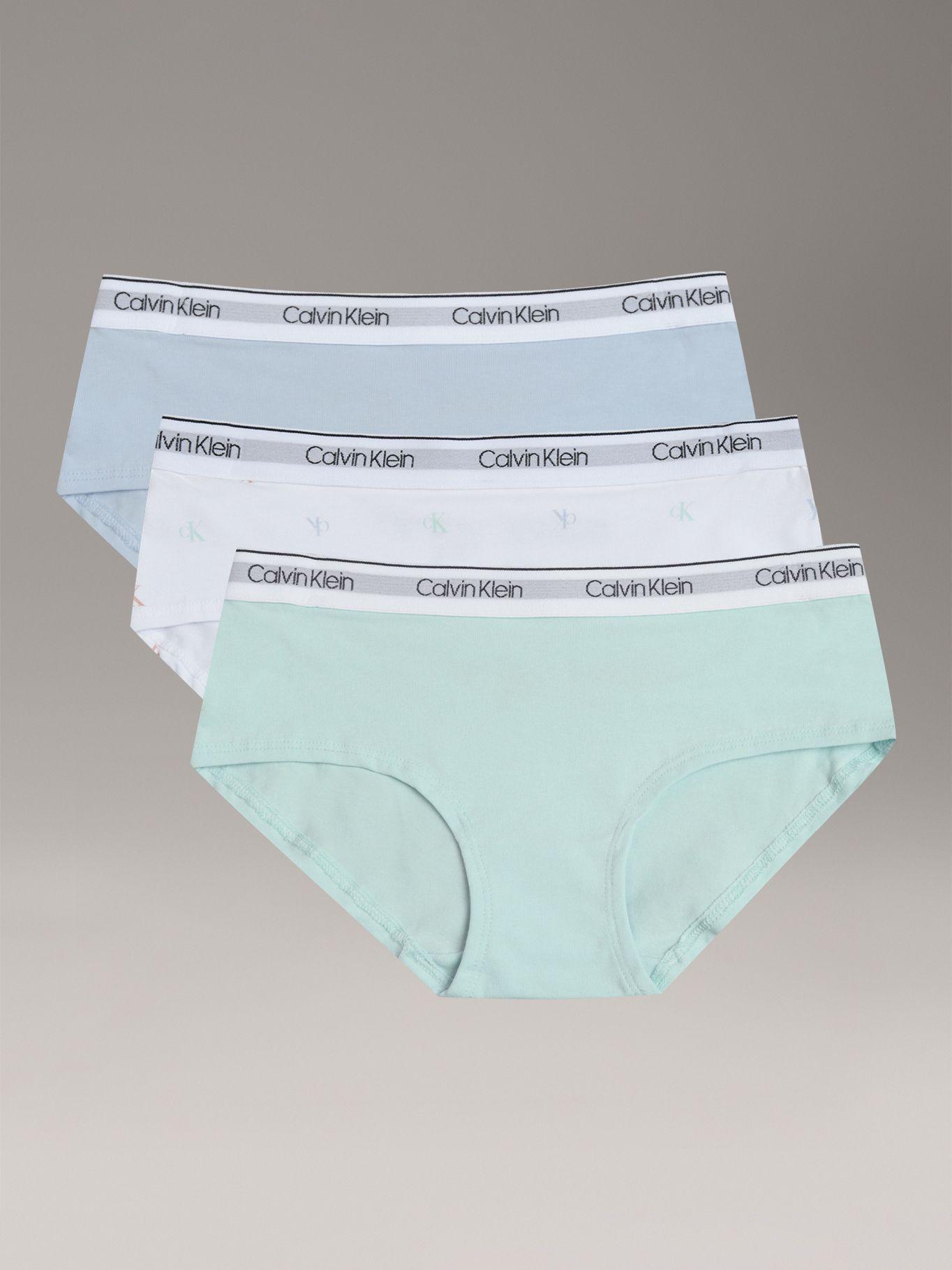 Pack 3 Calzones para Niña Multicolor Calvin Klein-0