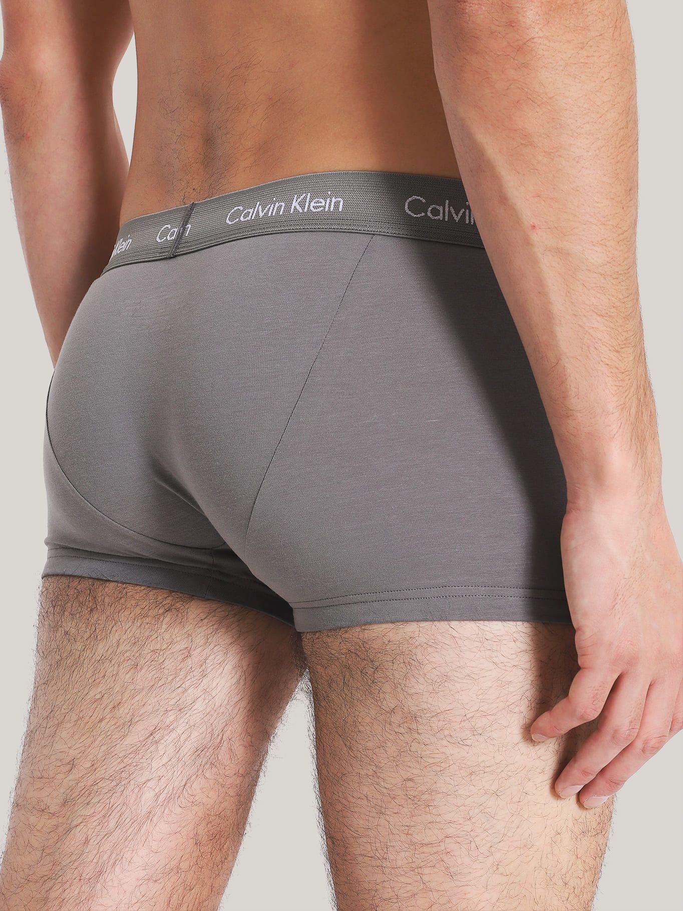 Pack 3 Bóxer Low Rise Trunk Cotton Stretch Negro-3