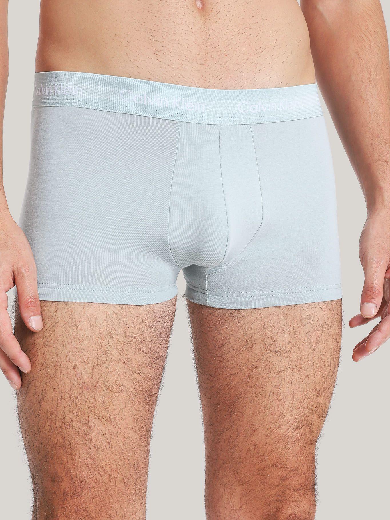 Pack 3 Bóxer Low Rise Trunk Cotton Stretch Negro-5