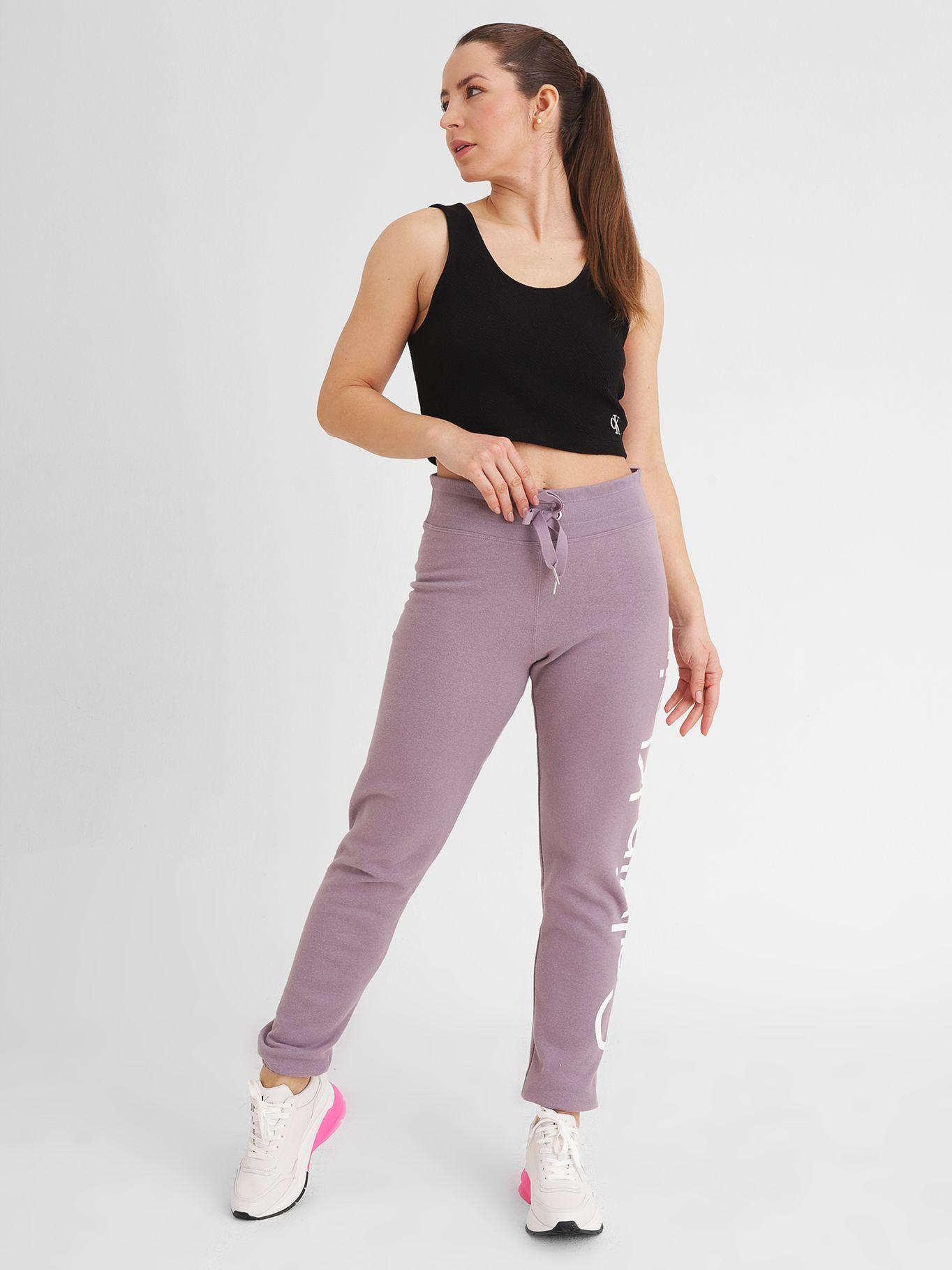 Jogger Slim Fit Sweatpan Lila Calvin Klein-2