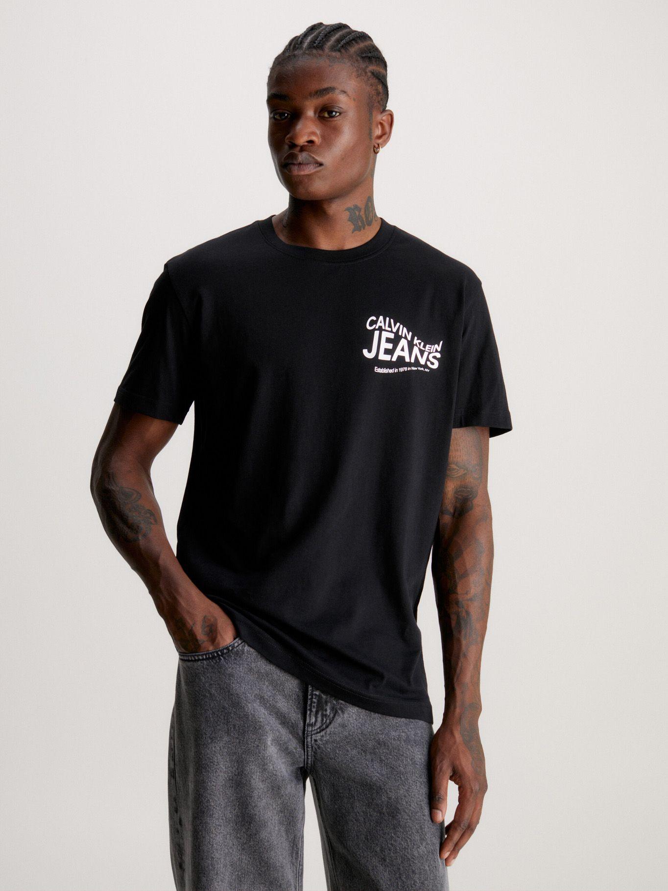 Polera Future Motion Graphic Negro Calvin Klein-0