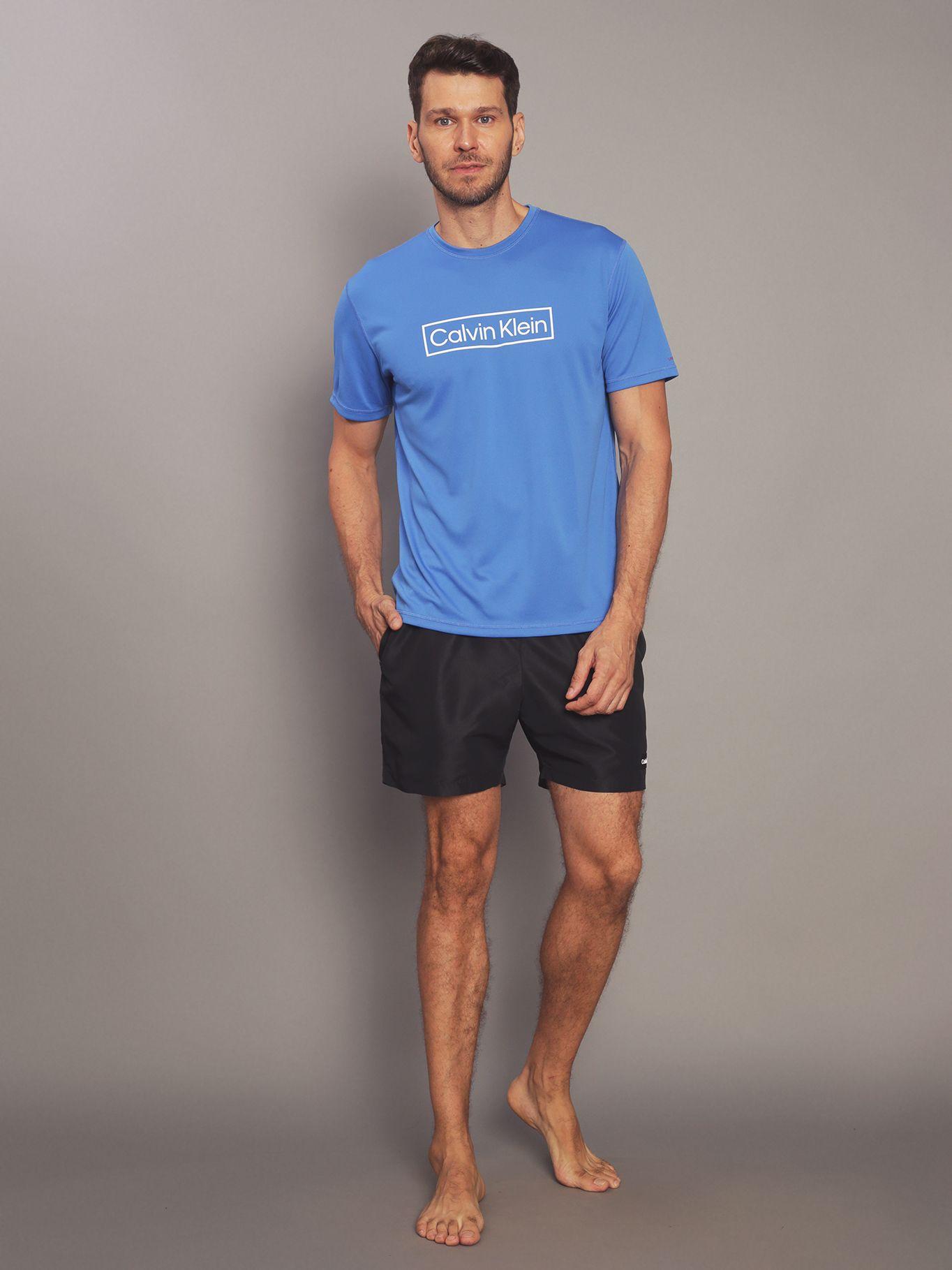 Polera Rash Guard Azul Calvin Klein-1